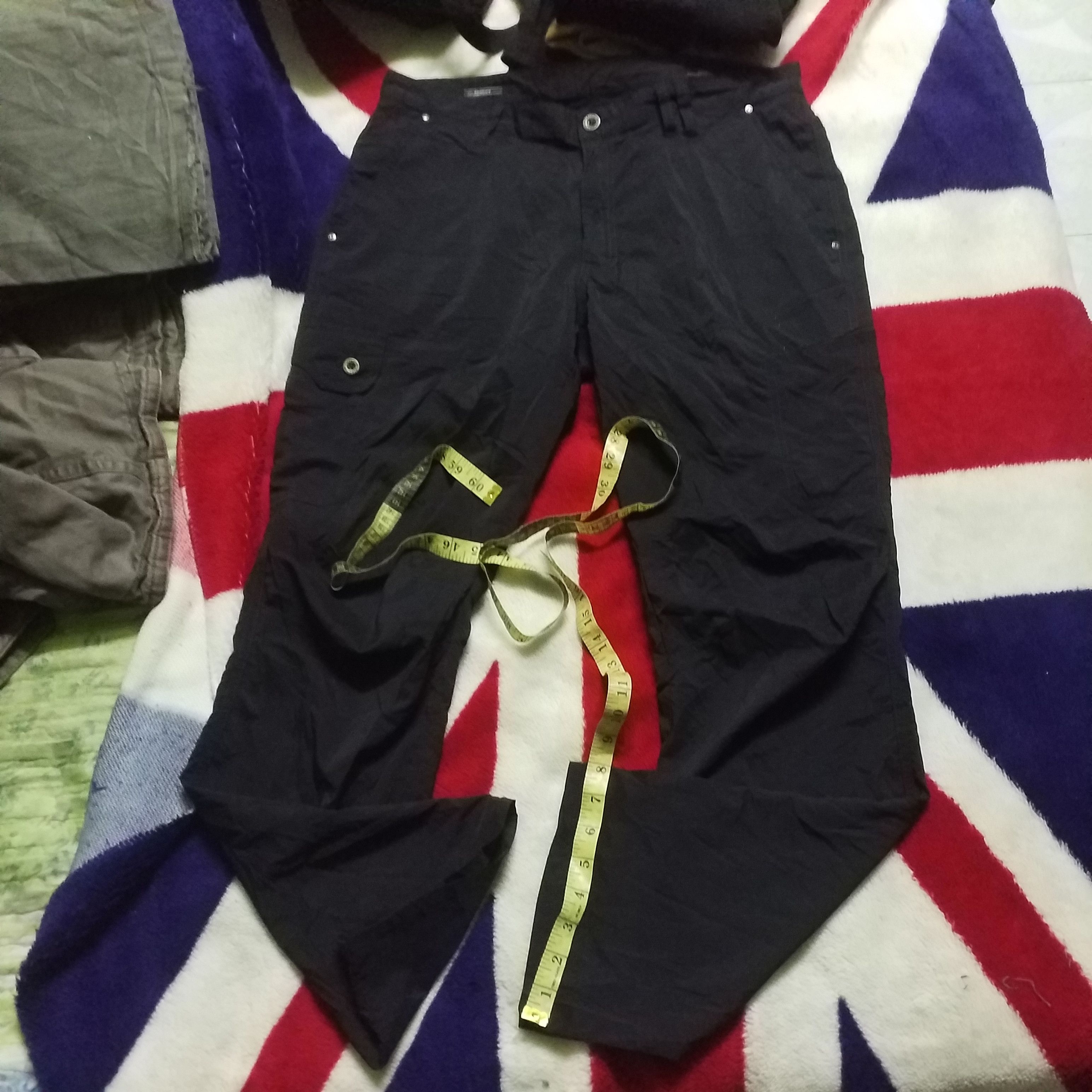 Japanese Brand FIELDCORE CARGO PANT POLYSTER Size US 36 / EU 52 - 1 Thumbnail