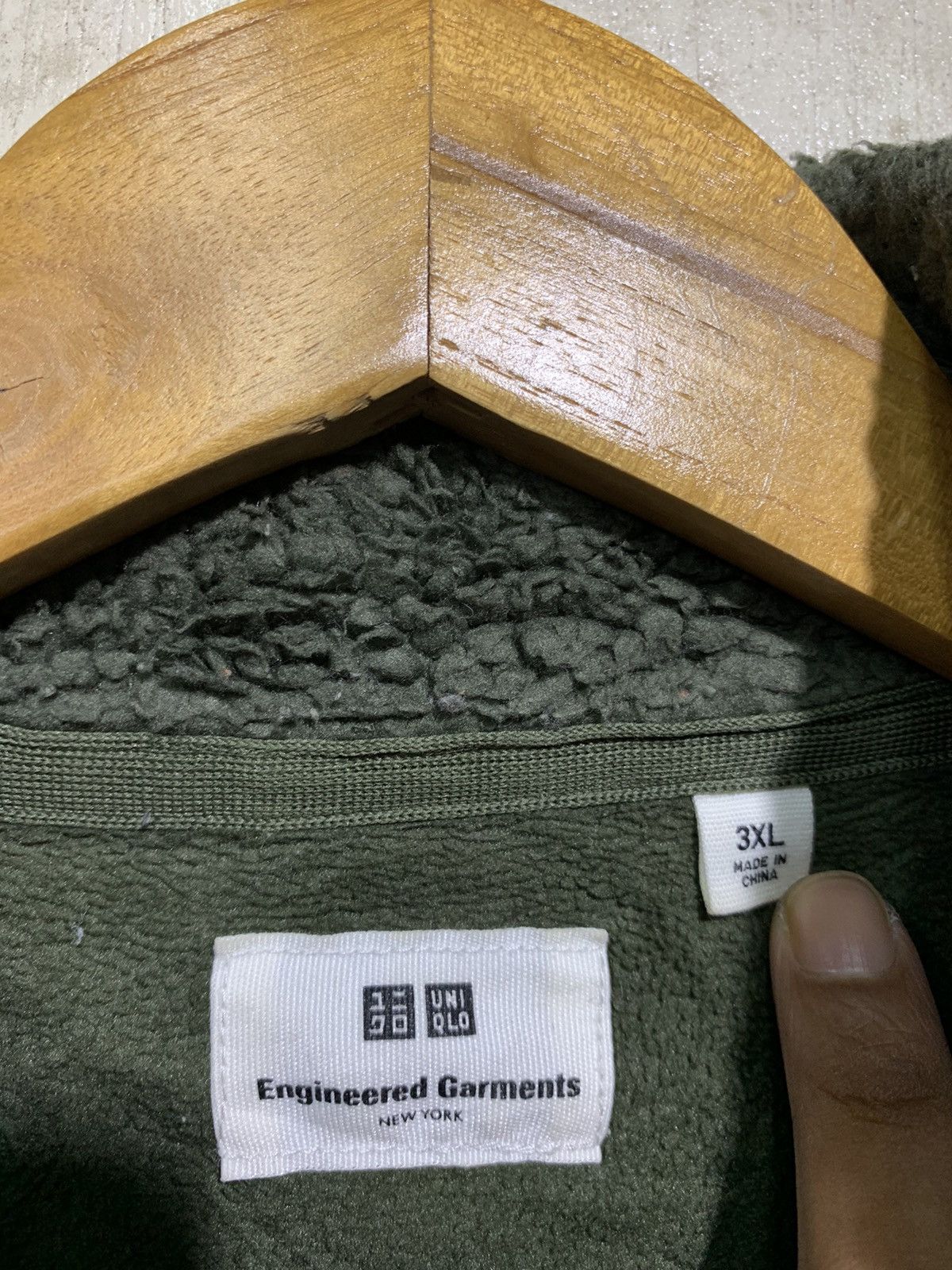 Engineered Garments × Uniqlo 🔥E.G X UNIQLO SPLIT SHERPA FLEECE JACKETS Size US XXL / EU 58 / 5 - 8 Thumbnail