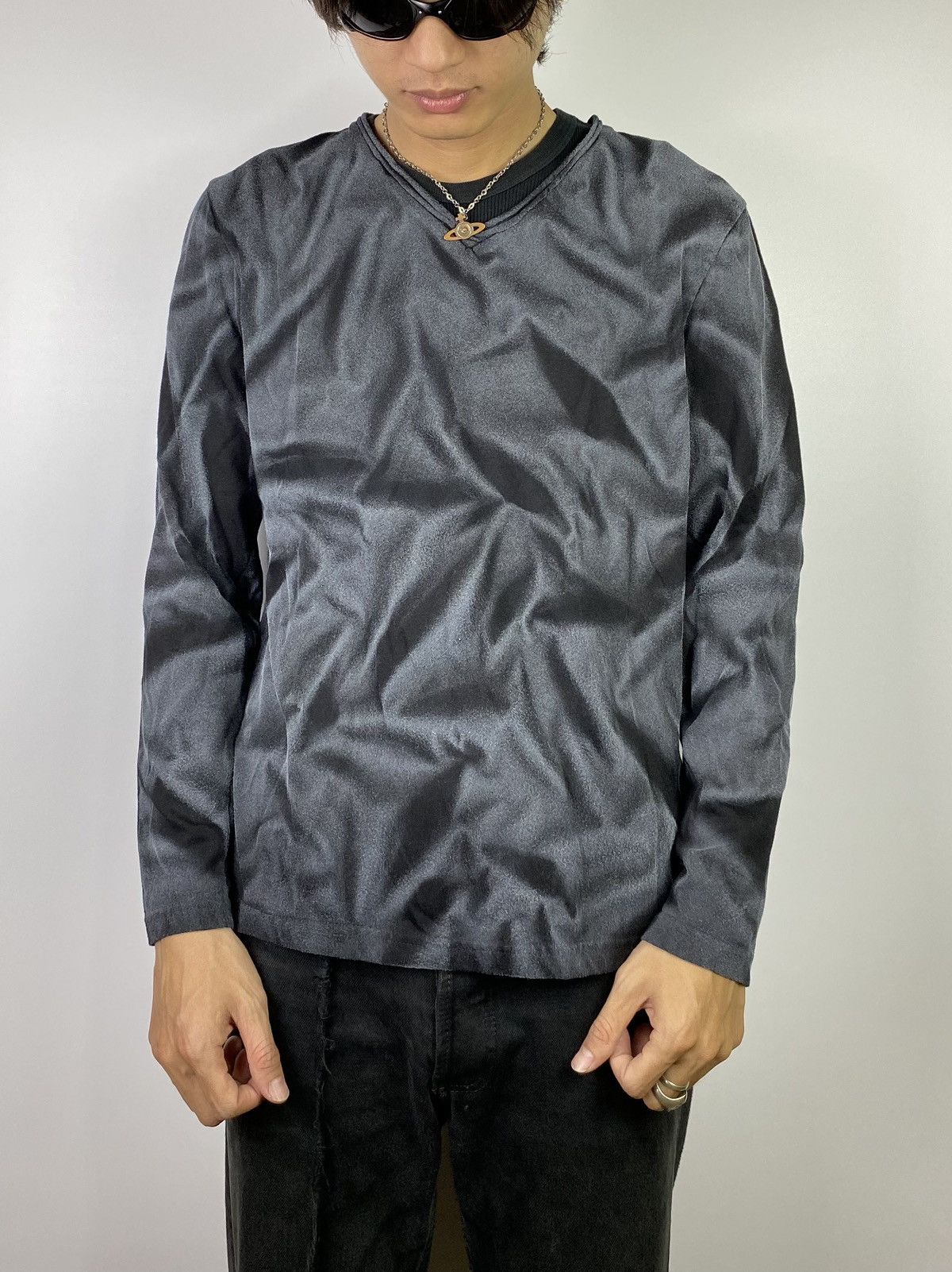 0851. Tech Essential™ Relaxed Long Sleeve - Heather Grey – ASRV