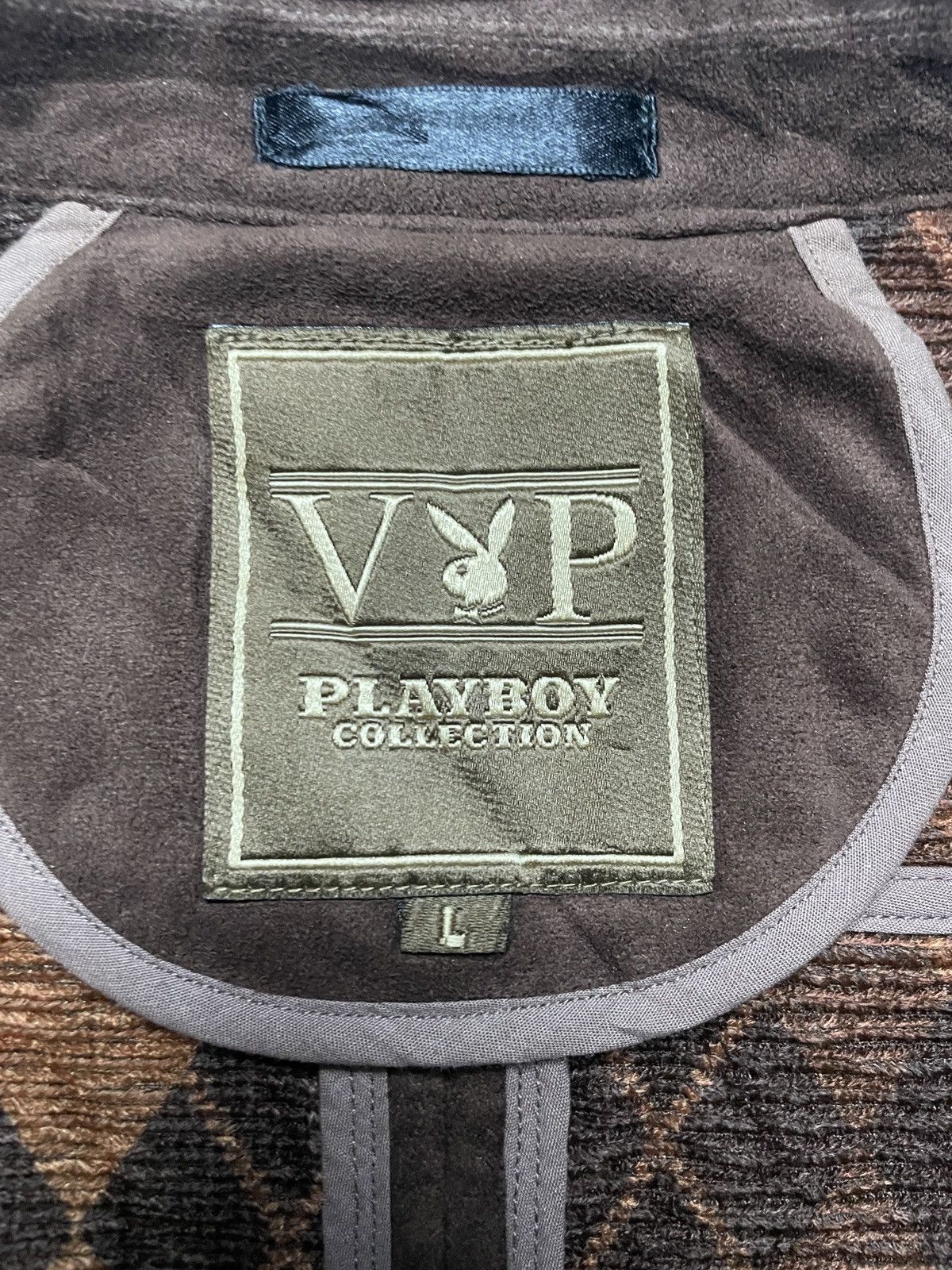 Japanese Brand × Playboy × Vintage 🧨Need Gone | VIP Playboy Suede Jacket Size US XL / EU 56 / 4 - 9 Thumbnail