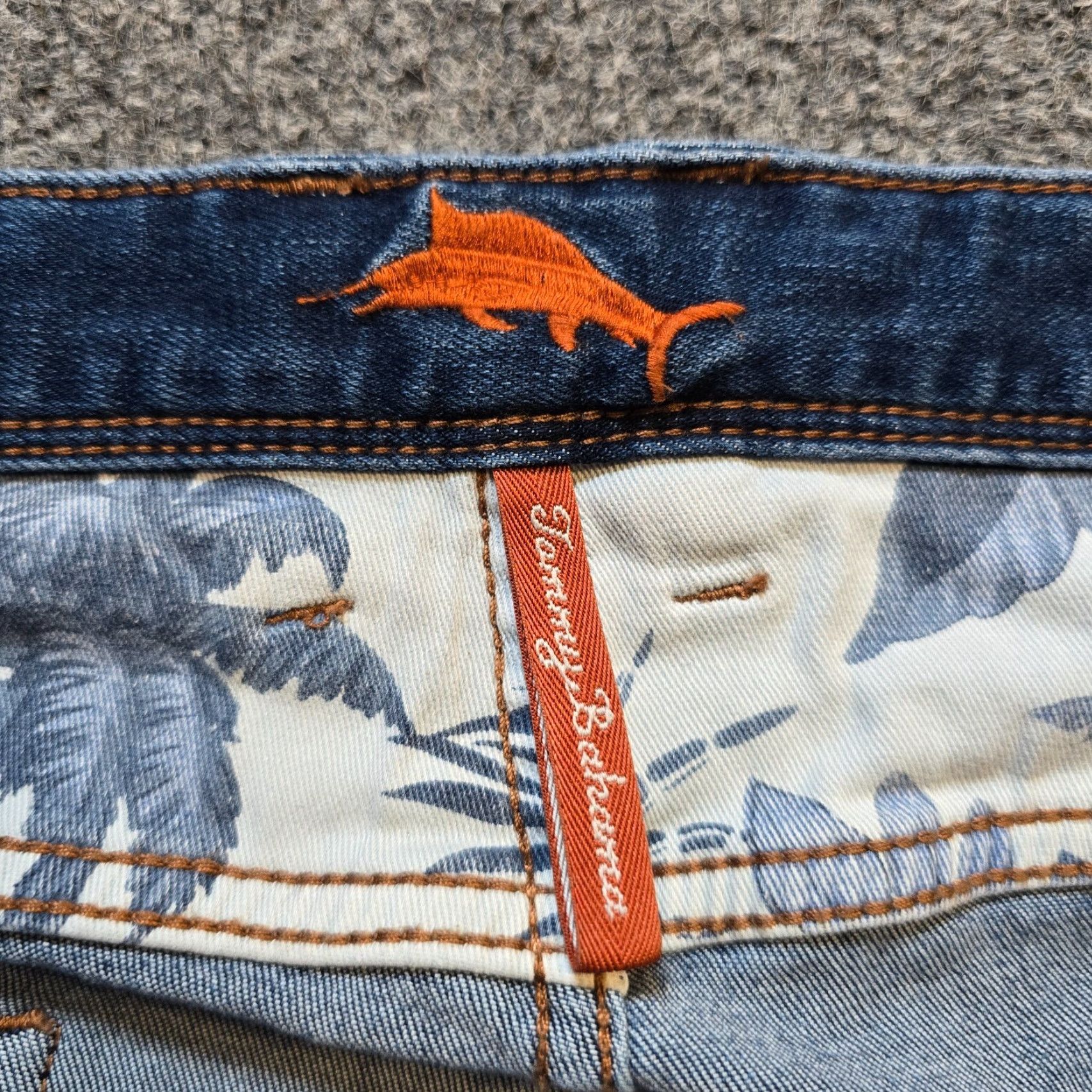 Tommy Bahama Tommy Bahama Jeans Mens 40X26 Blue Denim Straight Regular Rise 26 Inseam Medium Wash Casual Capsule Mens Jeans Size US 40 / EU 56 - 4 Thumbnail