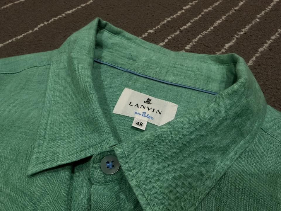 Lanvin LANVIN En Bleu linen button up S 2750 Size US S / EU 44-46 / 1 - 5 Thumbnail