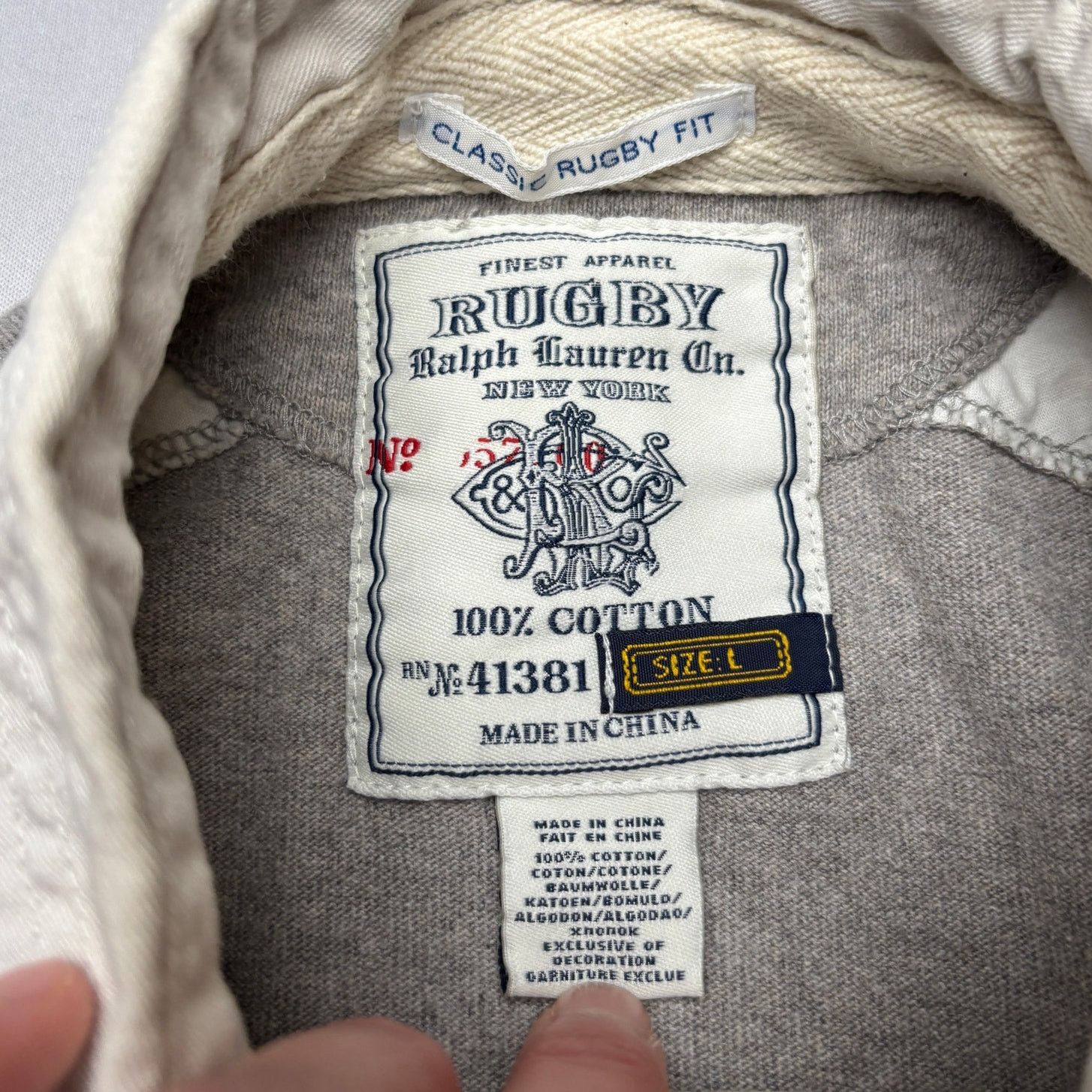 Rugby Ralph Lauren Vintage RUGBY Ralph Lauren RLFC Shirt Large Skull Crossbones Size US L / EU 52-54 / 3 - 4 Thumbnail