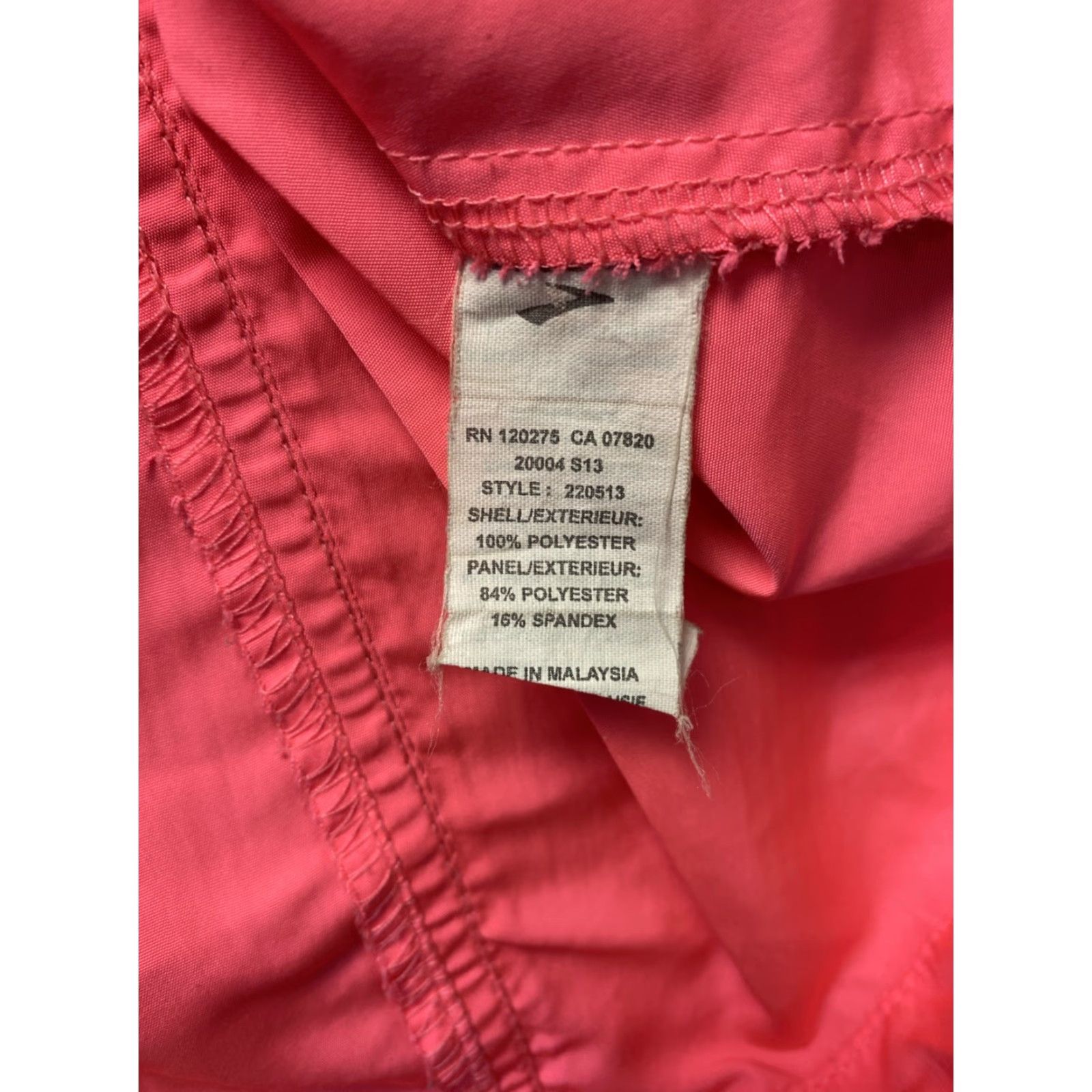 Brooks Brooks Nightlife Essential Neon Pink Lightweight Women's L Running Jacket Size L / US 10 / IT 46 - 8 Thumbnail