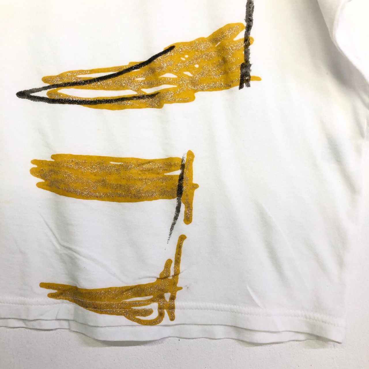 Issey Miyake × Tsumori Chisato *TSUMORI CHISATO by ISSEY MIYAKE art design women tee Size XL / US 12-14 / IT 48-50 - 5 Thumbnail