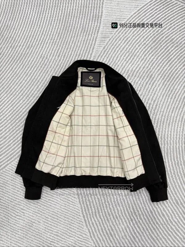 Loro Piana Loro Piana Men's Solid Zip Baseball Collar Jacket. Size US S / EU 44-46 / 1 - 6 Thumbnail