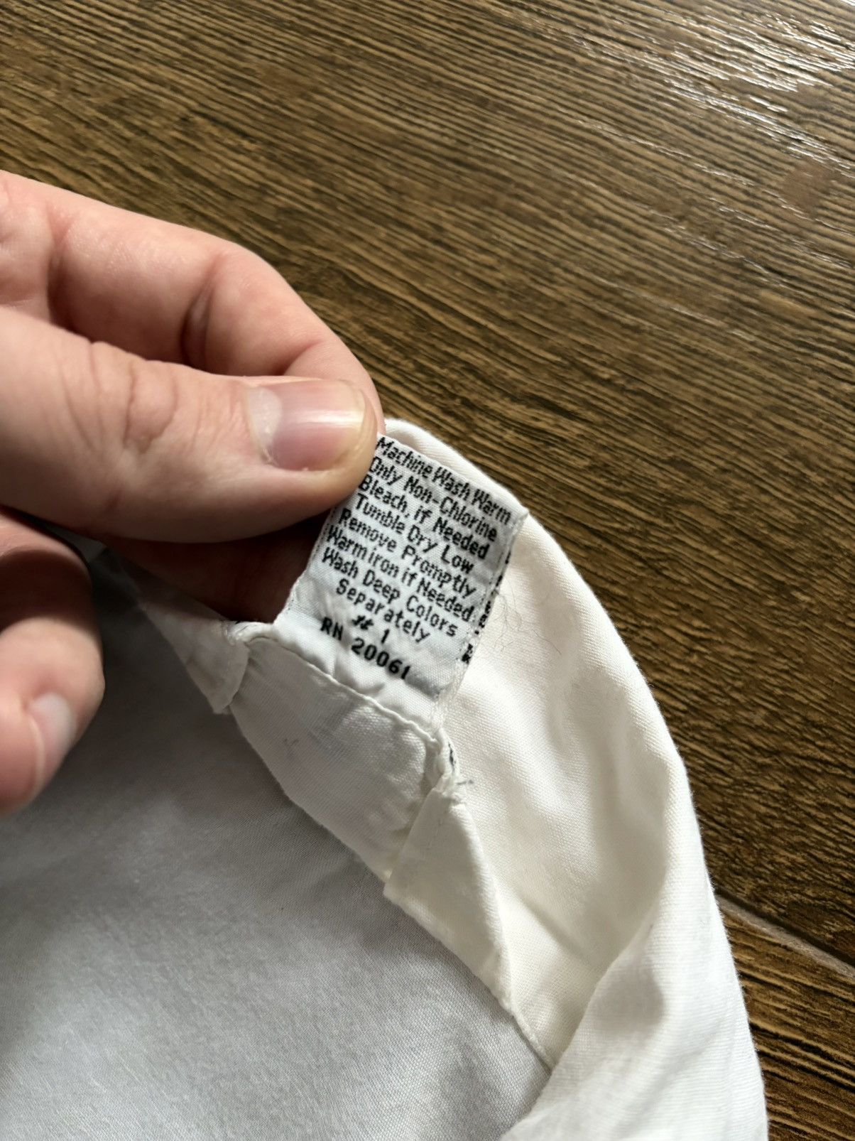 Christian Dior Monsieur Christian Dior Connaisseur Archive White Shirt Vintage Size US M / EU 48-50 / 2 - 6 Thumbnail