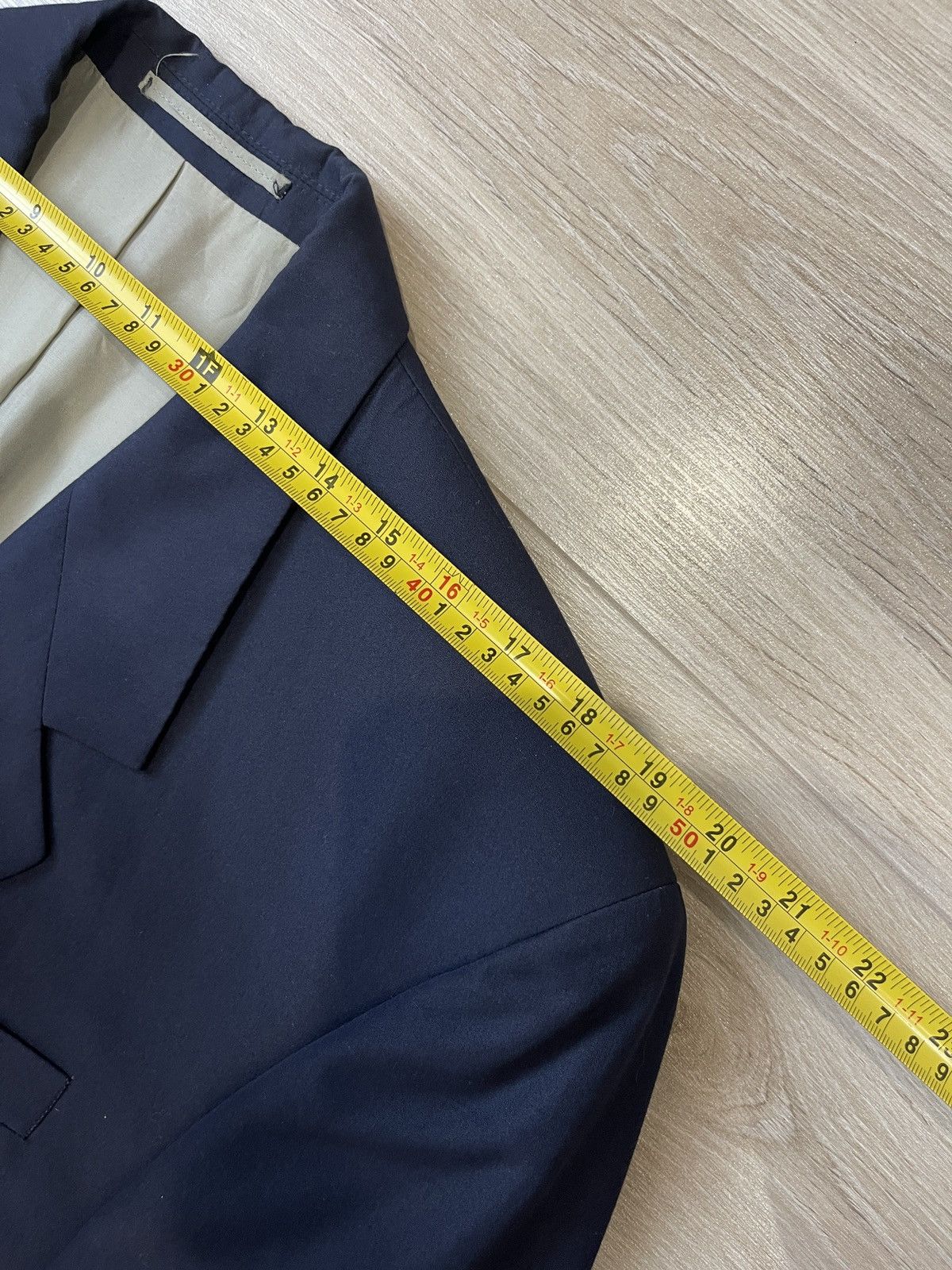Vintage Vintage double-breasted blazer classic jacket sport coat Size 42R - 9 Thumbnail