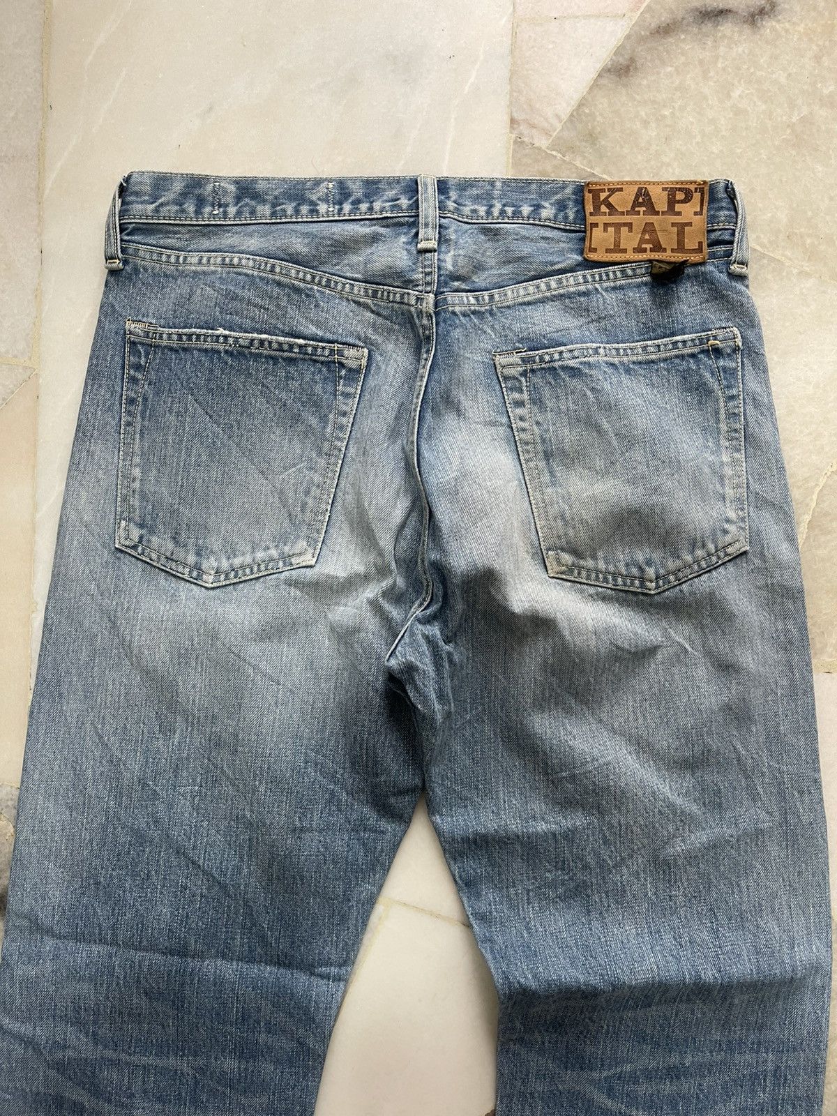 Kapital Kapital Faded Wash Denim Size US 32 / EU 48 - 9 Thumbnail