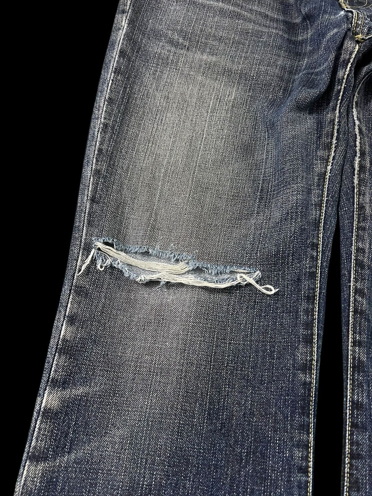 Levi's × Levi's Vintage Clothing Vintage Levis 537 Faded Distress Jeans Size US 33 - 5 Thumbnail