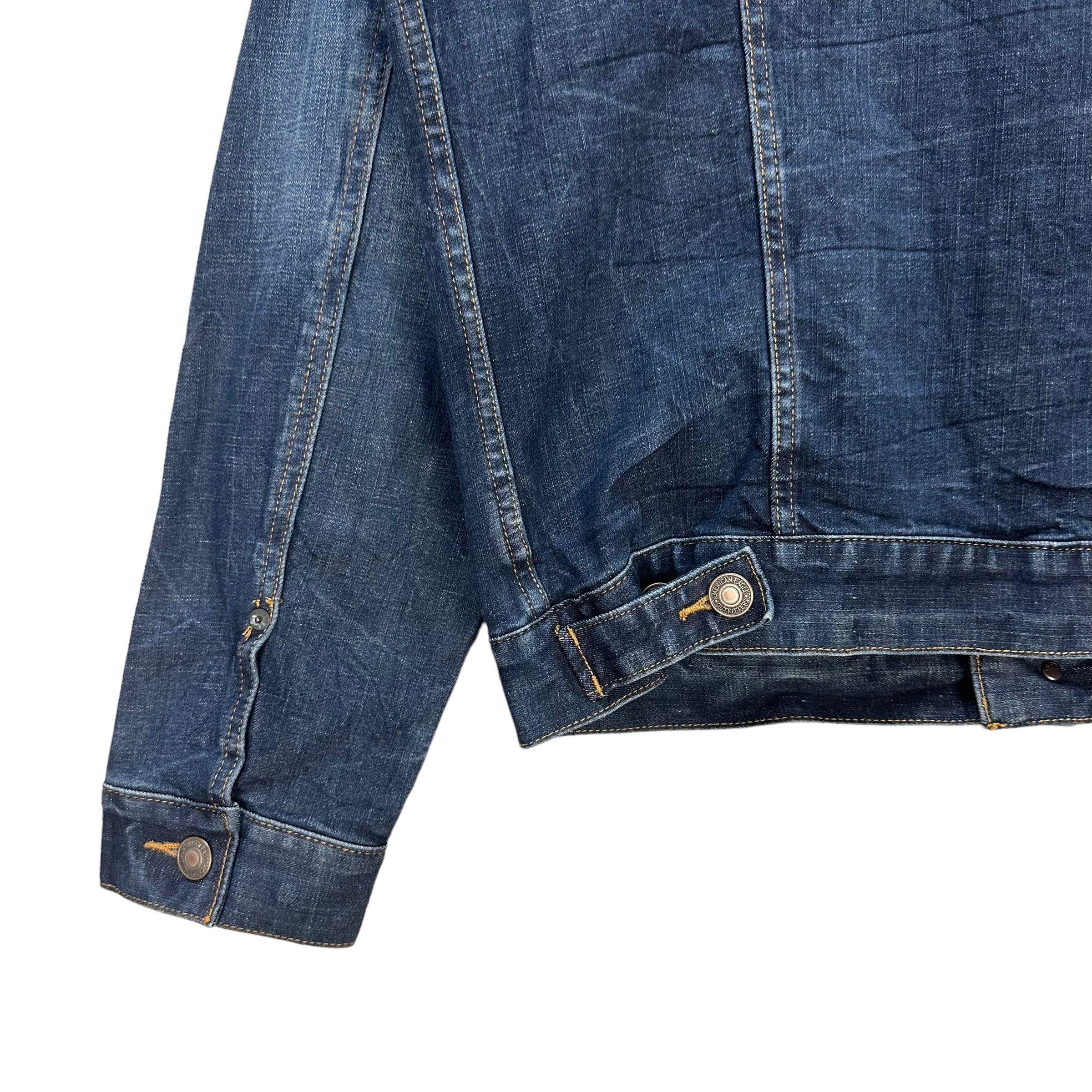 American Eagle Outfitters American Eagle Extreme Flex Denim Jacket #8386-006 Size US L / EU 52-54 / 3 - 12 Thumbnail