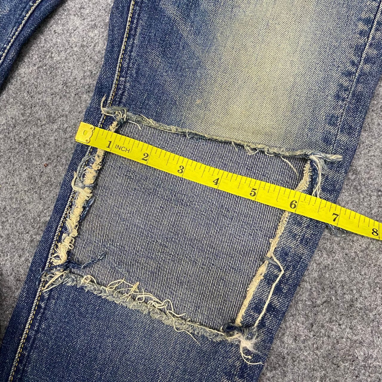 Undercover 💥Best Offer💥John Undercover Slim Fit Distressed Denim Size US 32 / EU 48 - 7 Thumbnail