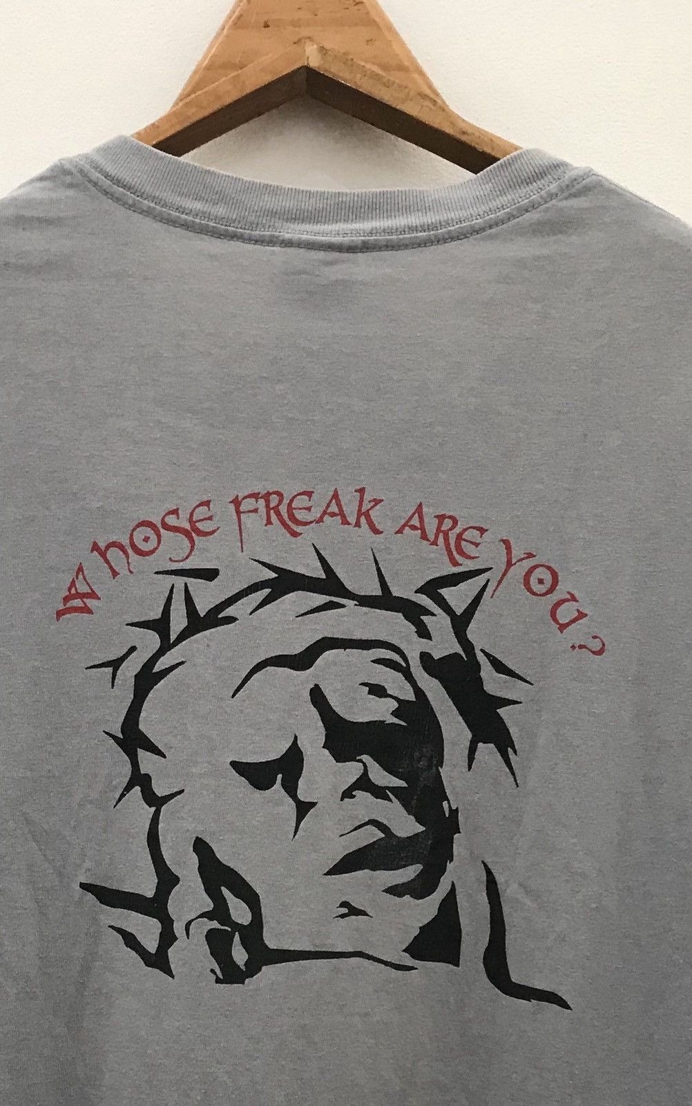 Vintage 90s Jesus Freak God Bible Holy Tee XL