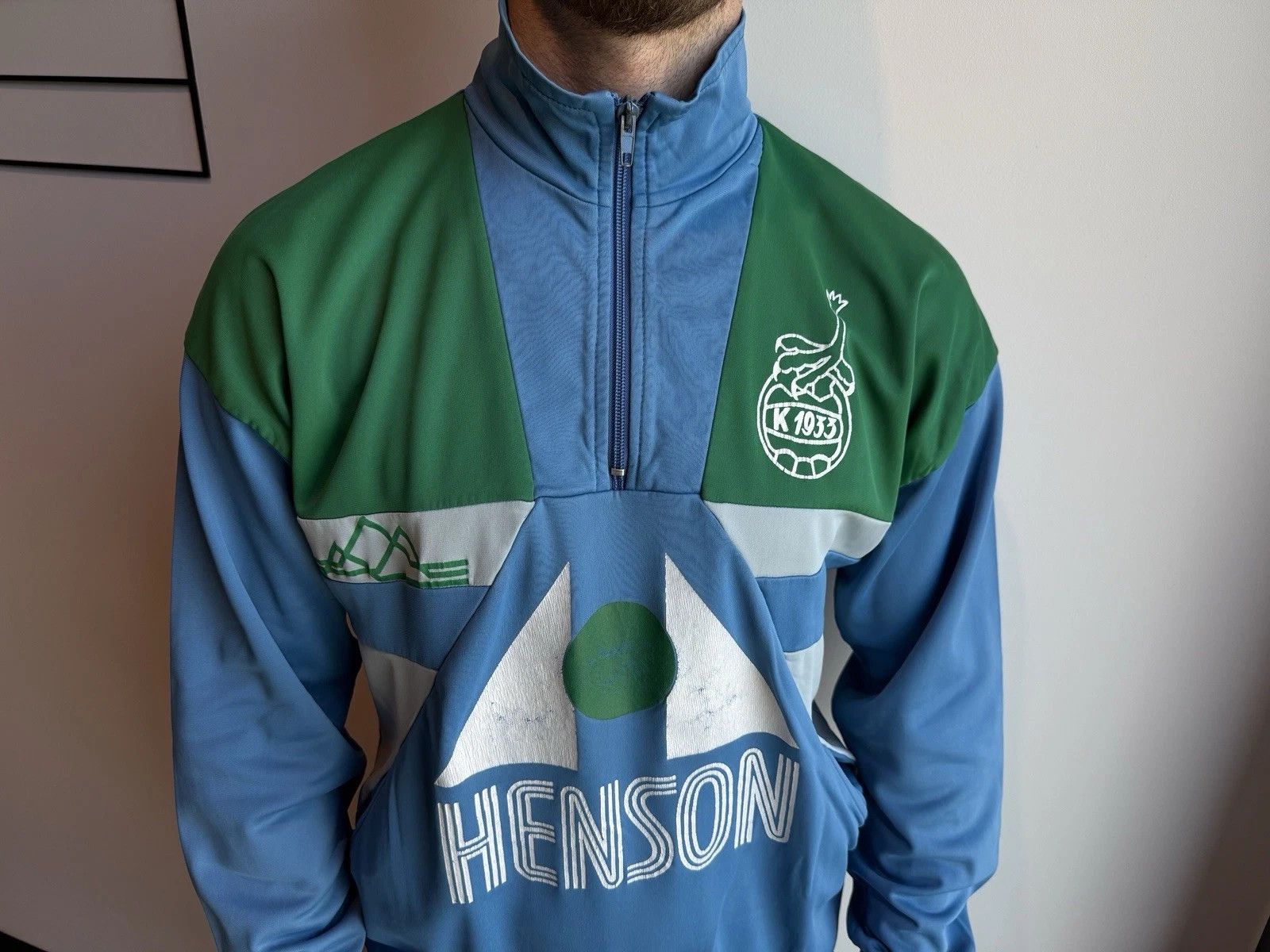 Vintage Vintage Kissaviarsuk-33 Greenland Soccer Training Jacket Size US M / EU 48-50 / 2 - 4 Thumbnail