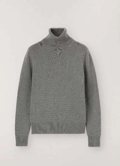 Loro Piana o1srvl11e1224 Parksville Turtleneck Sweater in Grey Size XS / US 0-2 / IT 36-38 - 1 Preview