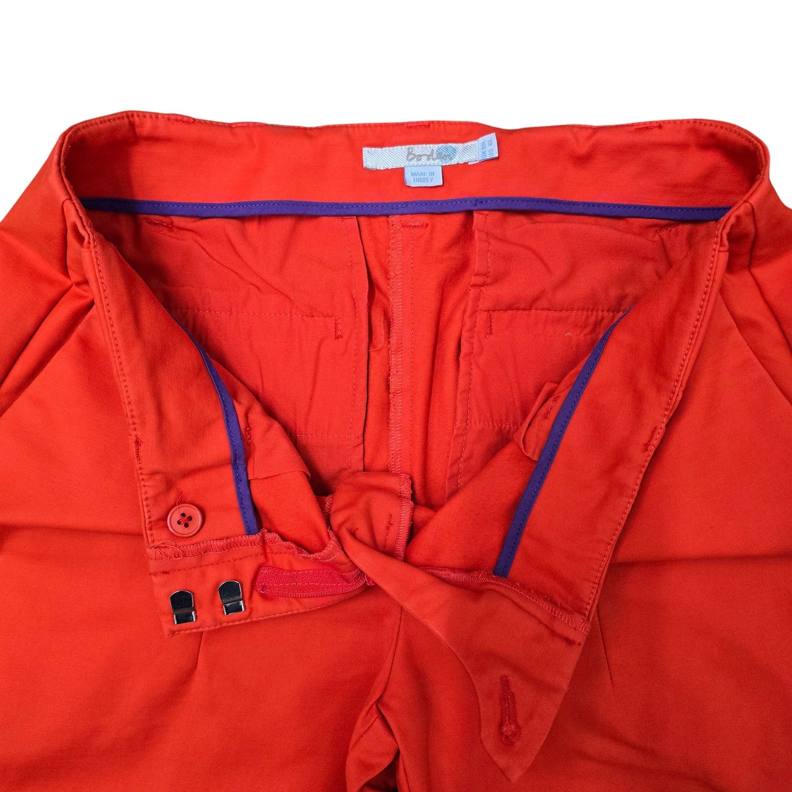 Boden Boden Richmond Pants Trousers Size 6L / 6 Long Bright Coral Size 28" / US 6 / IT 42 - 7 Thumbnail