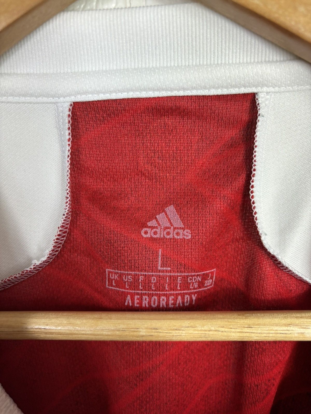 Adidas ARSENAL LONDON 2020 2021 HOME FOOTBALL SHIRT SOCCER JERSEY Size US L / EU 52-54 / 3 - 8 Thumbnail