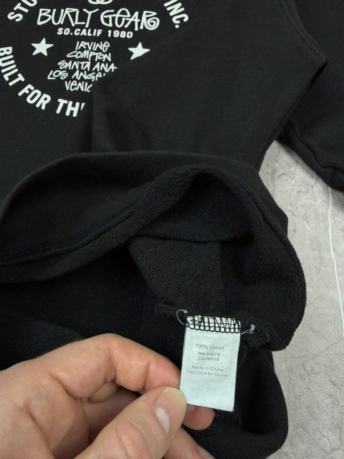 Stussy Stussy Big logo Sweatshirt Y2K Size US L / EU 52-54 / 3 - 10 Thumbnail