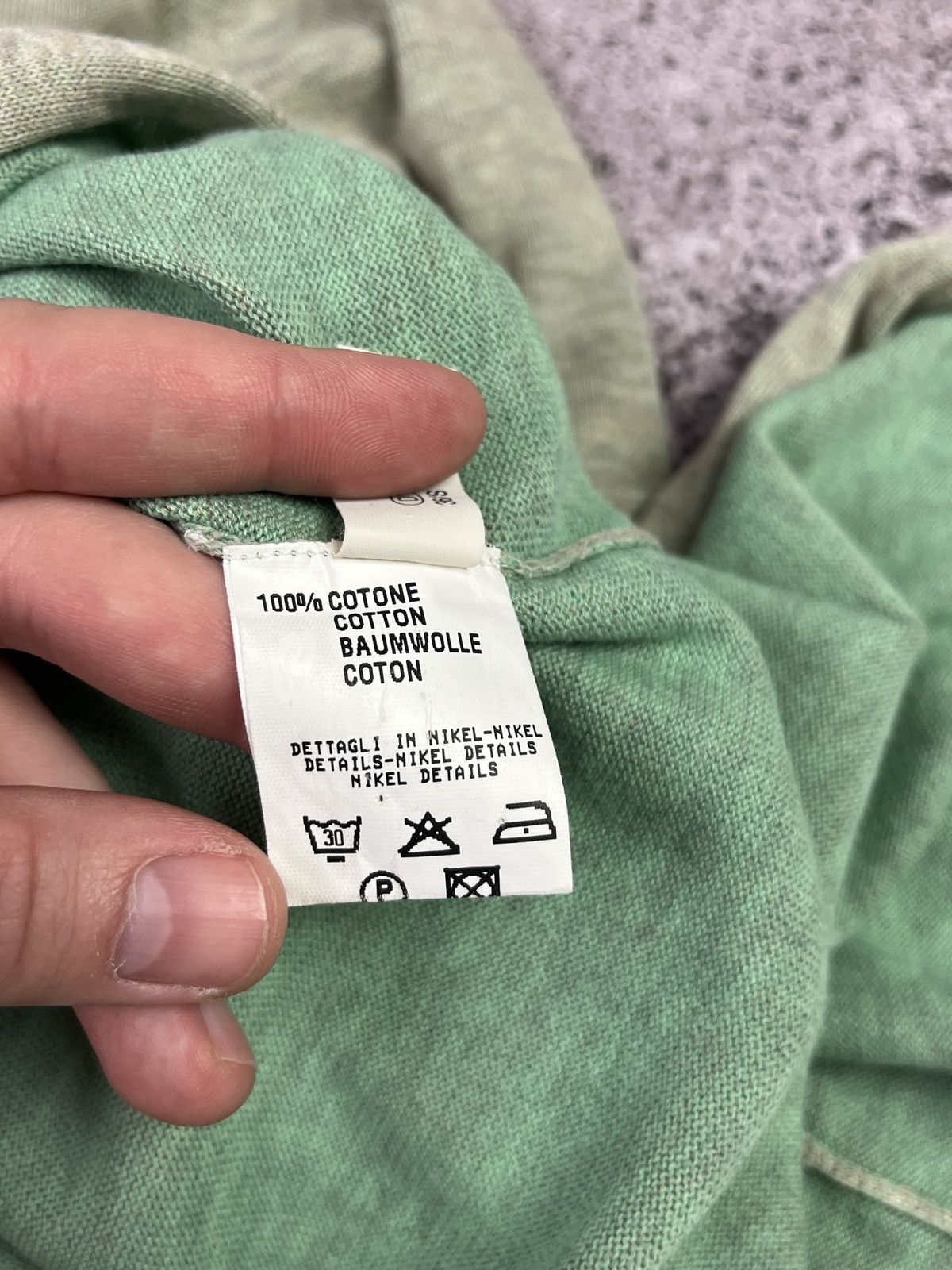 Fabiana Filippi MintGreen Lightweight Cotton Cardigan Size S 🇮🇹 Quiet Luxury Size M / US 6-8 / IT 42-44 - 9 Thumbnail