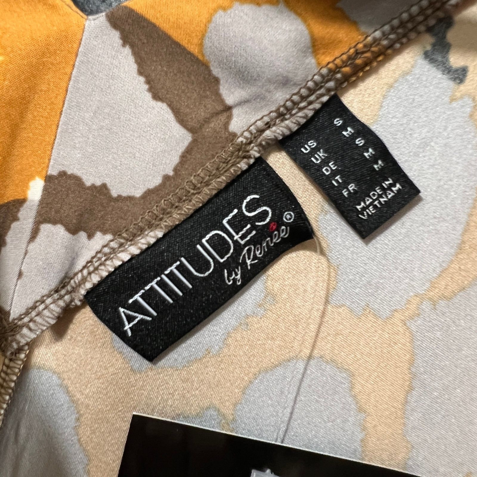Other Attitudes by Renee Reg Global Illusion Cocoon Size S / US 4 / IT 40 - 3 Thumbnail