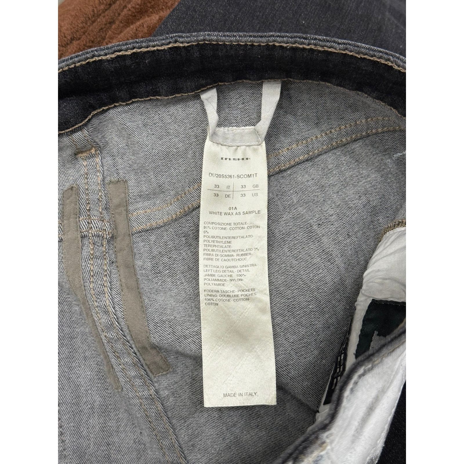 Rick Owens S/S2020 Rick Owens Tyrone painted sample jeans Size US 33 - 9 Thumbnail