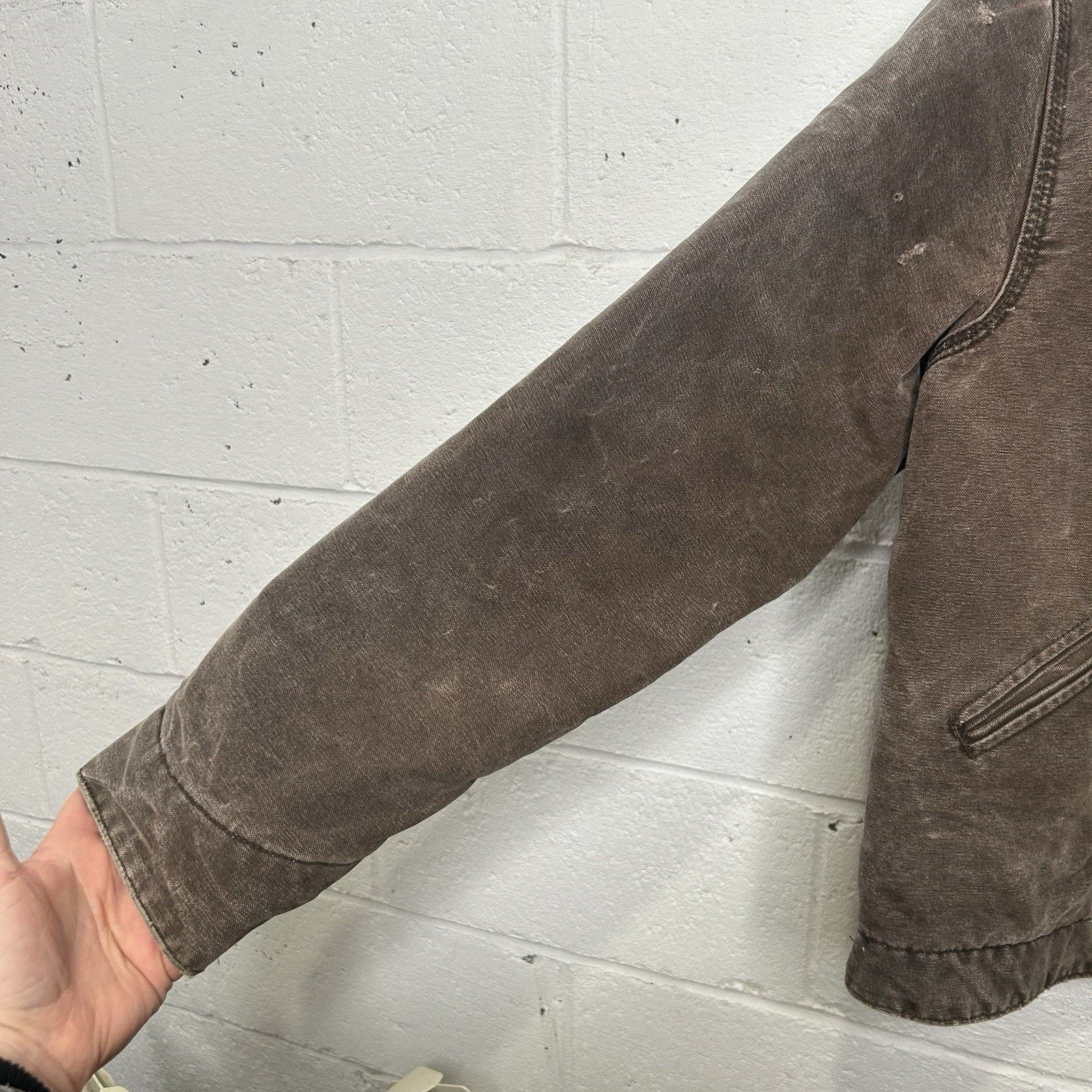 Carhartt Vintage Carhartt Blanket-Lined Detroit Jacket “Chestnut” Size US L / EU 52-54 / 3 - 8 Thumbnail