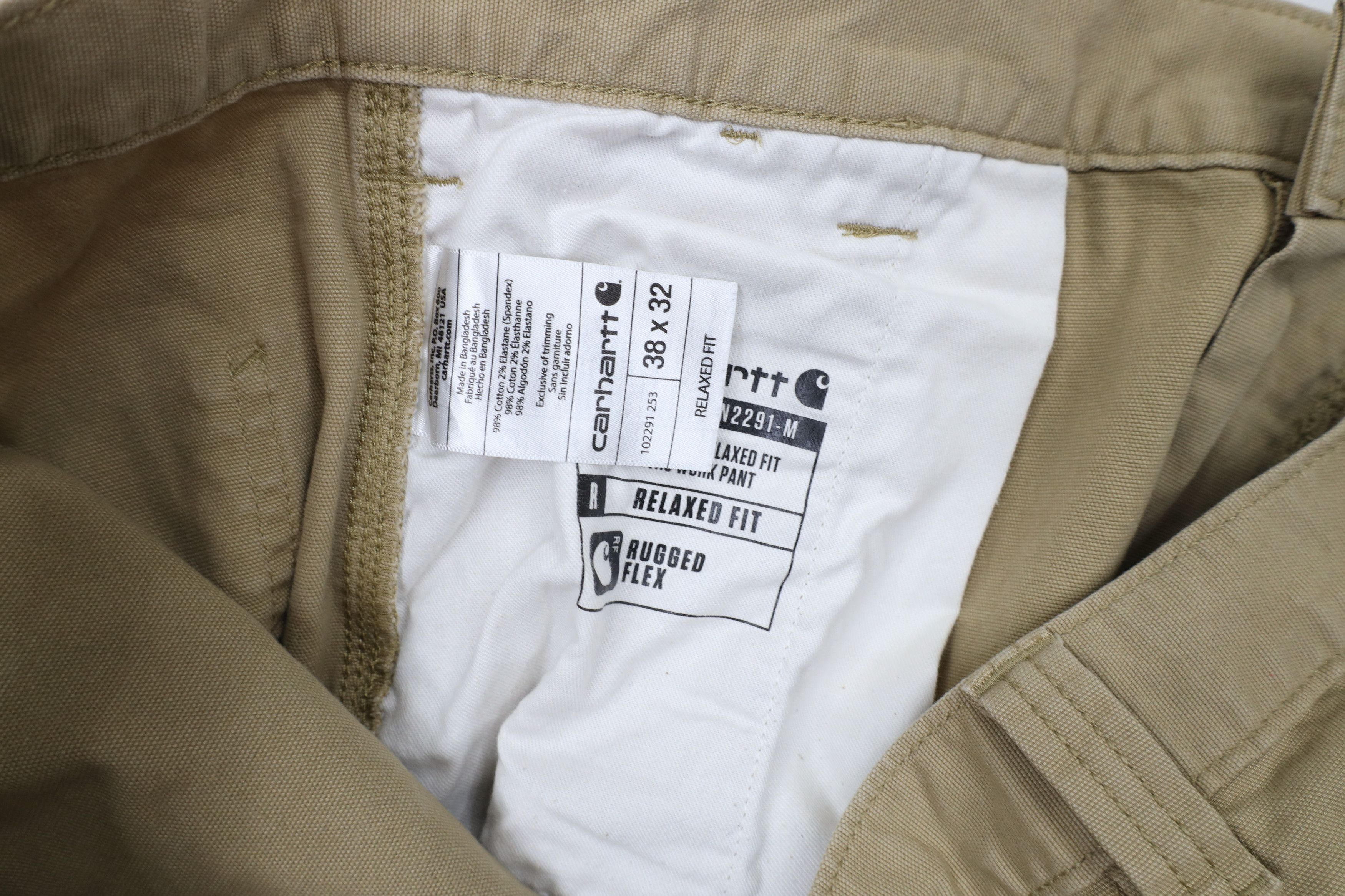 Carhartt × Vintage Vintage Y2K Carhartt Relaxed Fit Rugged Flex Dungaree Pants Size US 38 / EU 54 - 10 Thumbnail