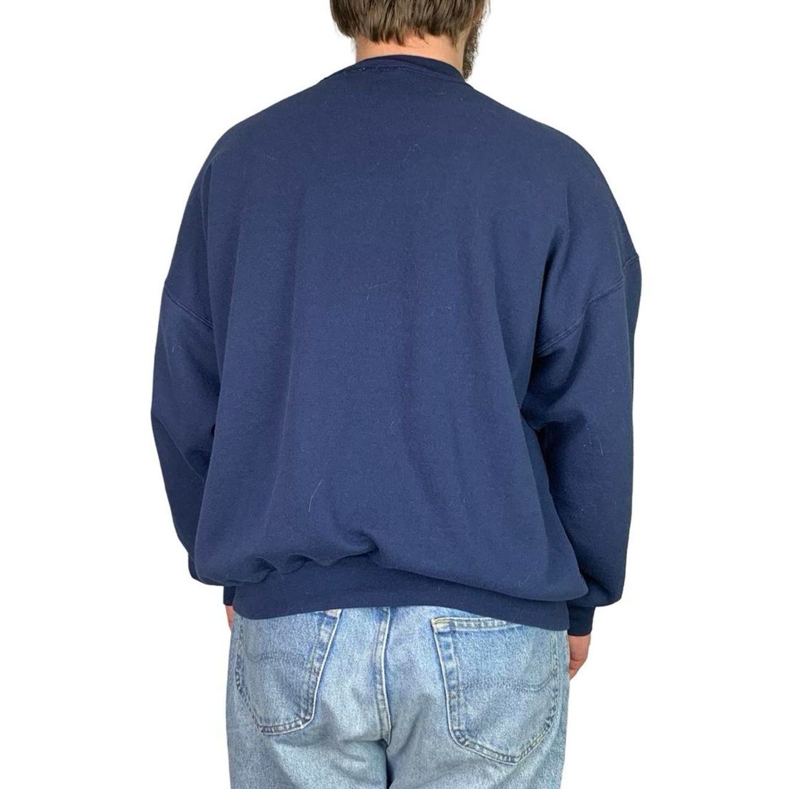 Vintage Vintage 90s Patriotic Embroidered Crewneck Sweatshirt Size US XXL / EU 58 / 5 - 4 Thumbnail