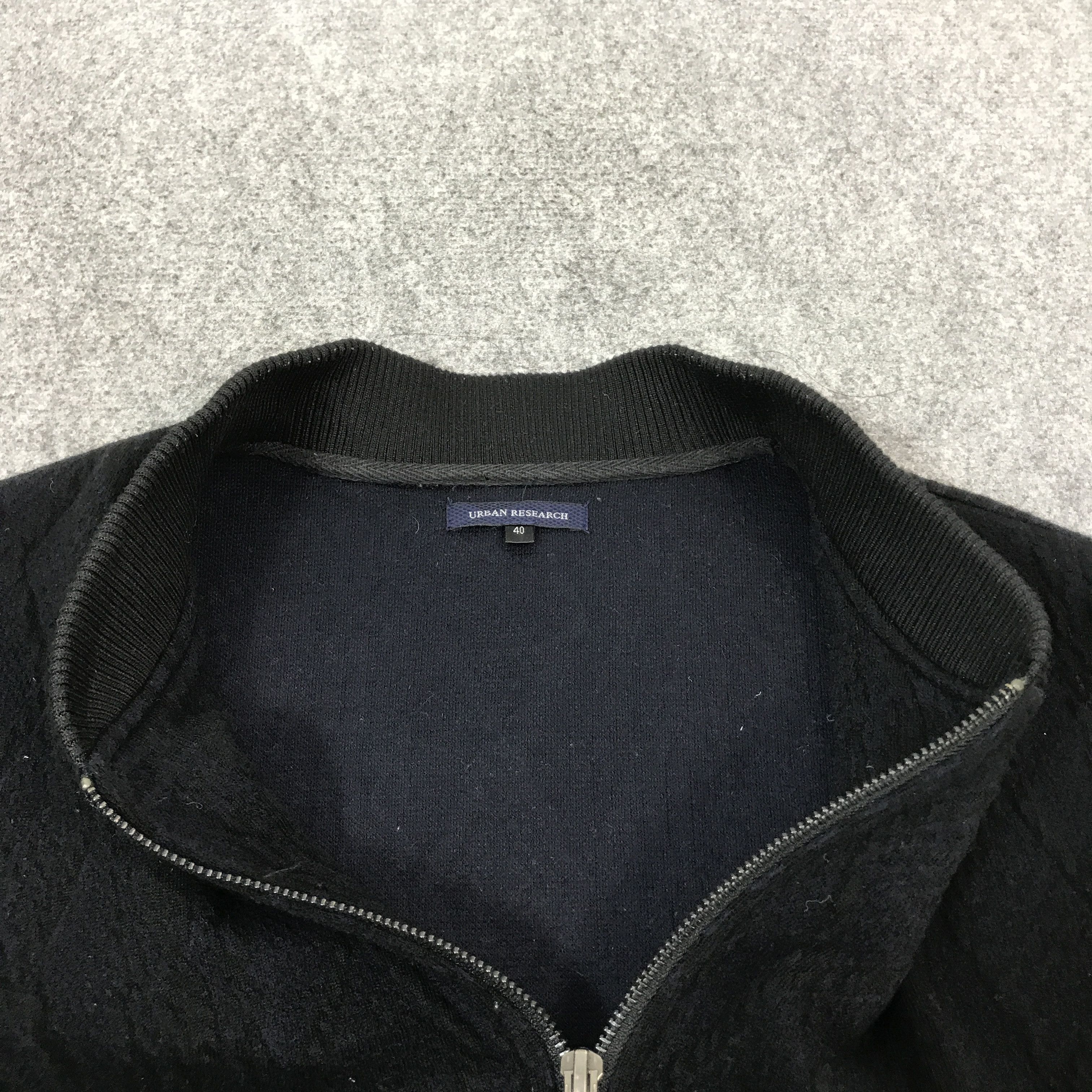Japanese Brand × Vintage urban research Wool zipper jacket Size US M / EU 48-50 / 2 - 5 Thumbnail