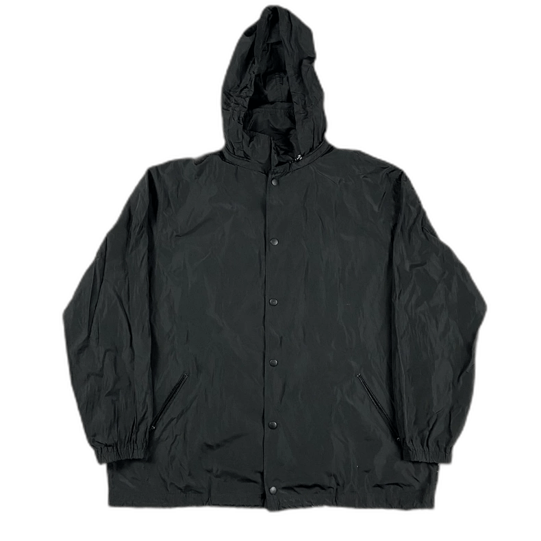 Balenciaga Balenciaga Logo Hooded Windbreaker Jacket Size US L / EU 52-54 / 3 - 1 Thumbnail