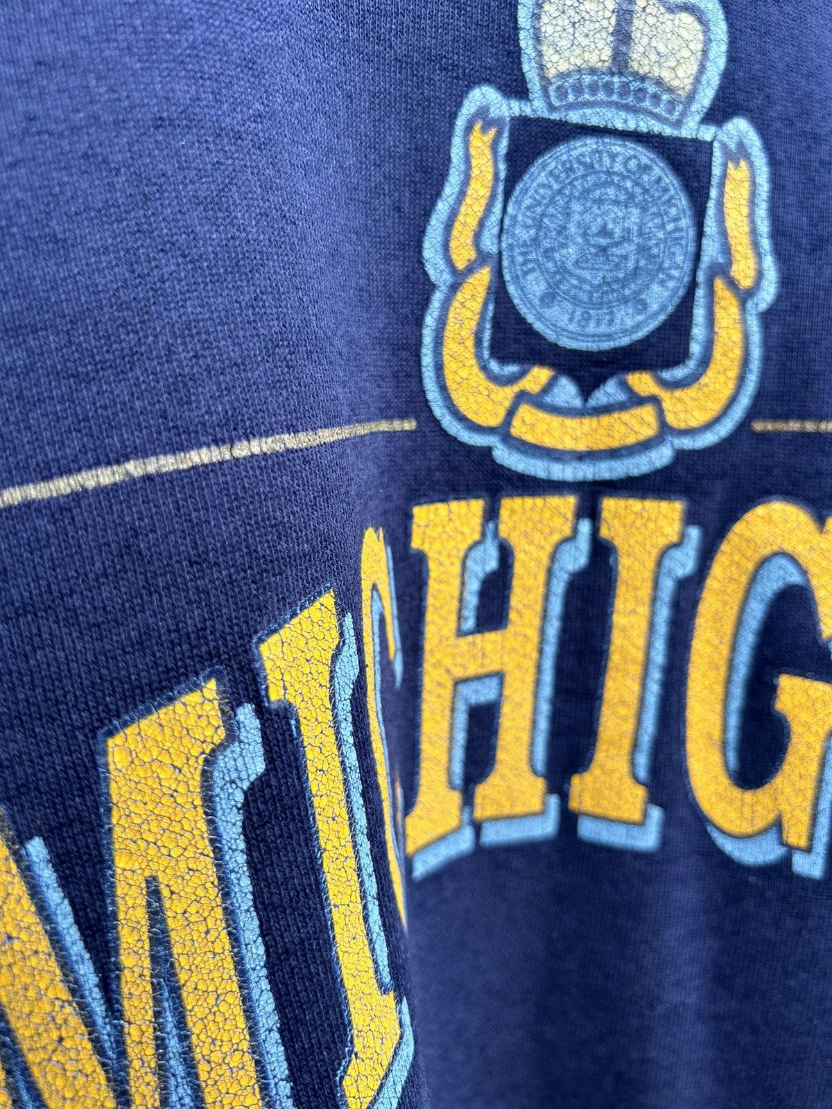 Vintage Vintage 1980’s U of M Sweatshirt | Soffe Heavy Sweats | USA Size US L / EU 52-54 / 3 - 2 Thumbnail
