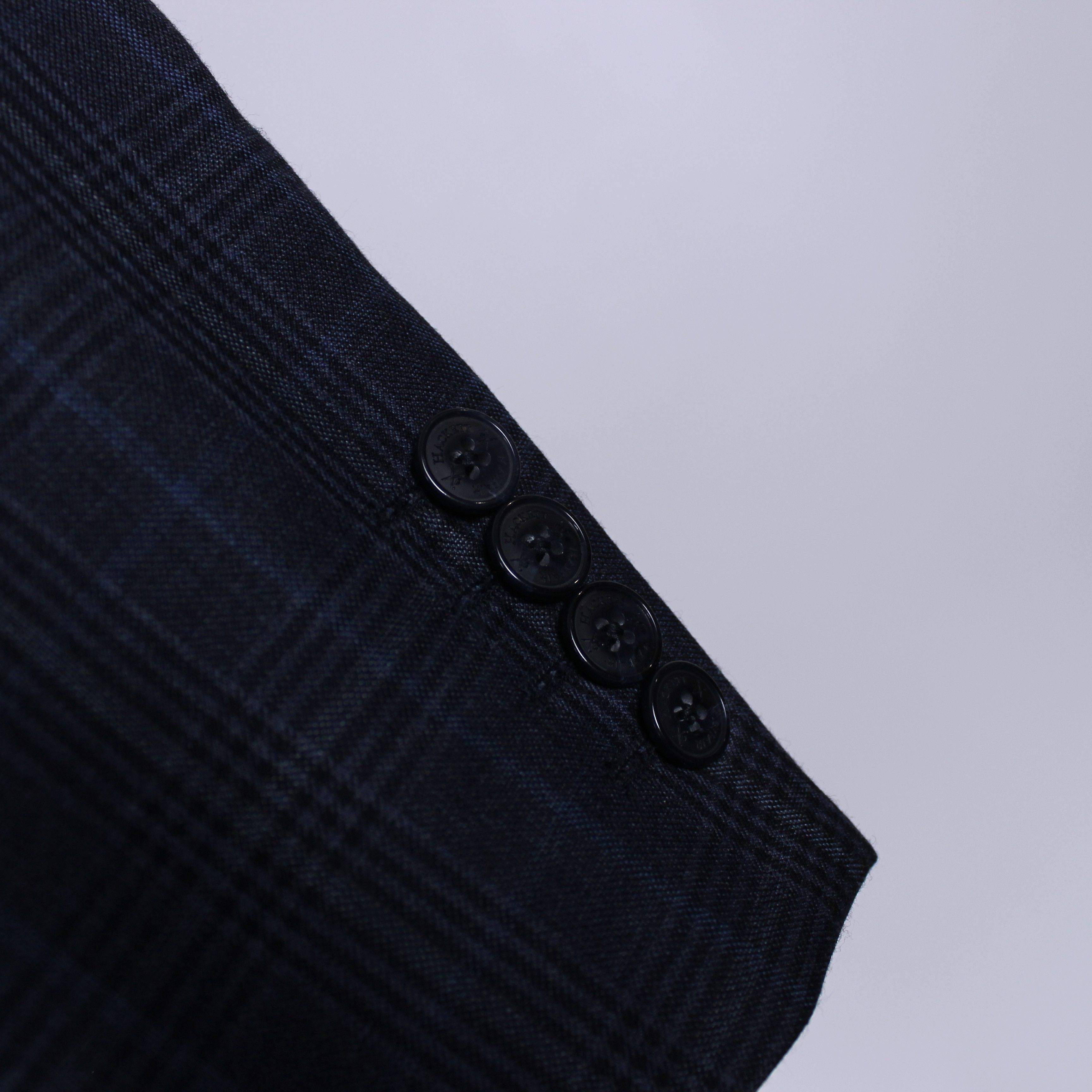 Hackett Hackett blazer men lana wool stripes 38R/48R navy blue Size 38R - 12 Thumbnail