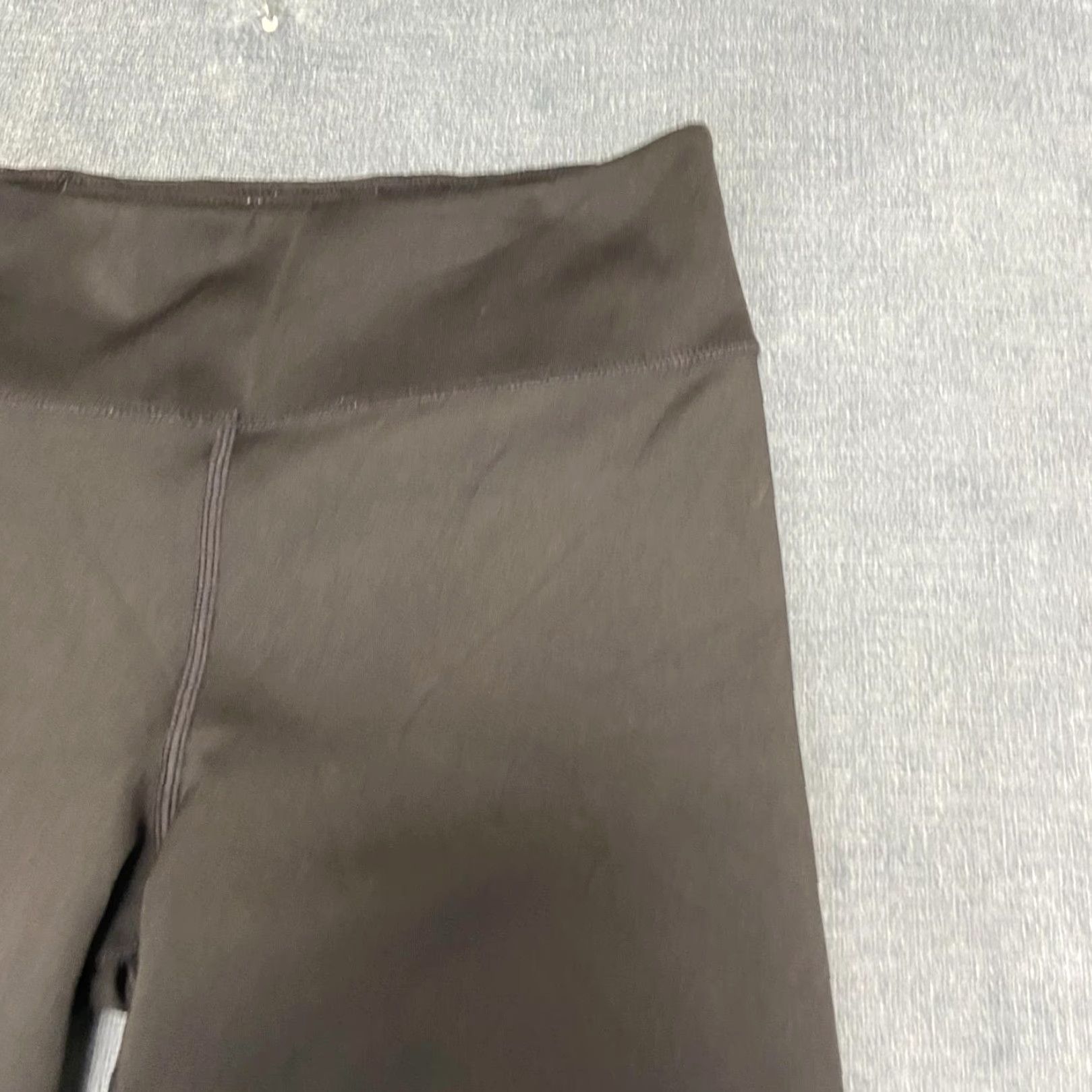 Nike Nike Leggings Womens Medium Black Swoosh Logo Stretch High Waist Performance Size 32" / US 10 / IT 46 - 4 Thumbnail