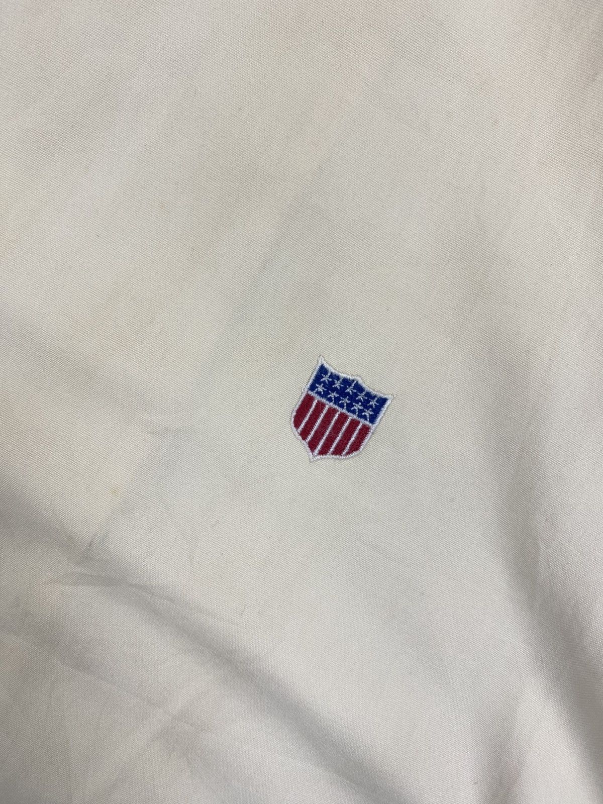 Polo Ralph Lauren Vtg Polo Ralph Lauren Flag Embroidered Varsity Style Jacket Size US L / EU 52-54 / 3 - 8 Thumbnail