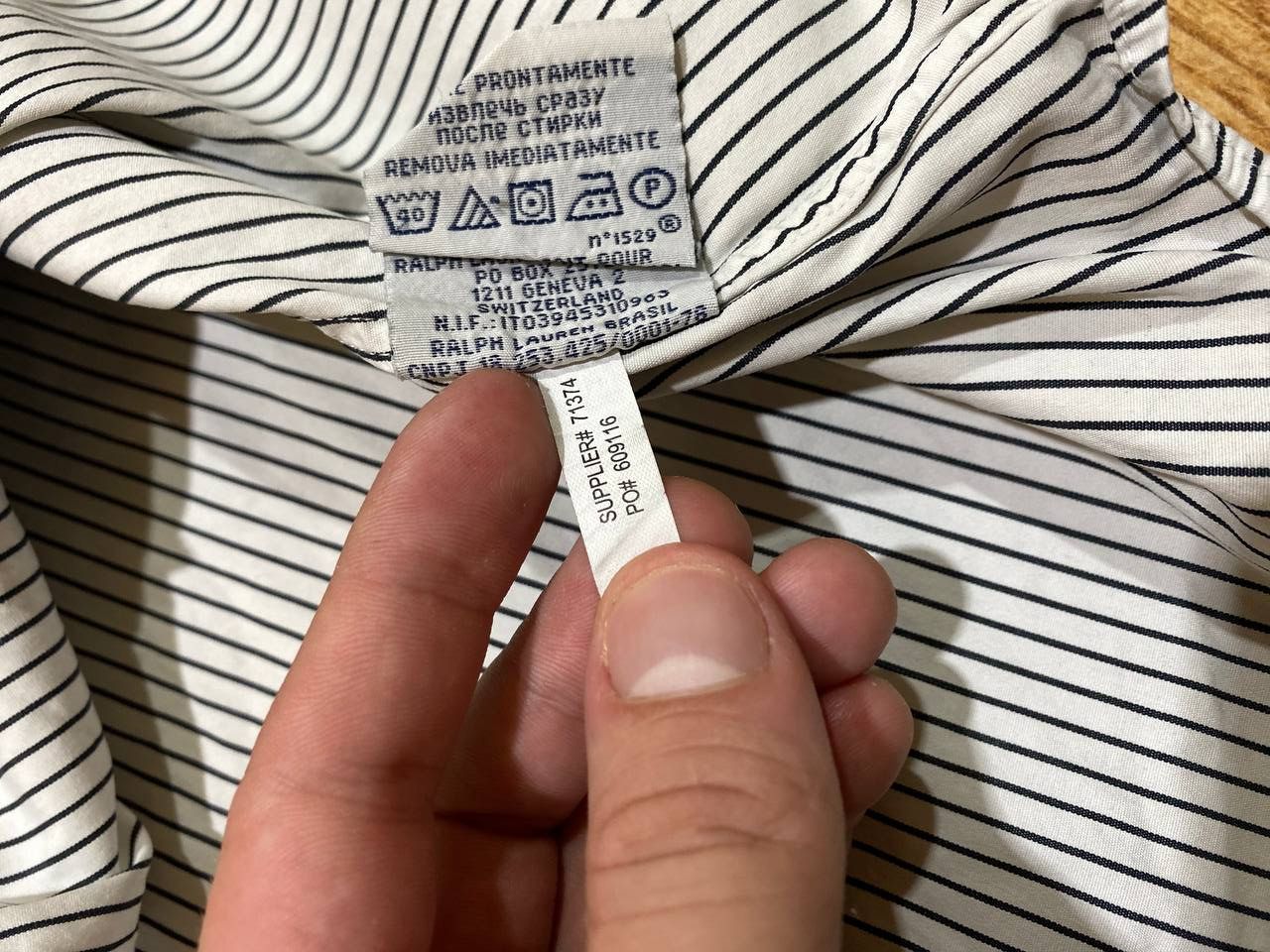 Polo Ralph Lauren Polo Ralph Lauren Custom Fit Striped Button Up Shirt Size M Size US M / EU 48-50 / 2 - 4 Thumbnail