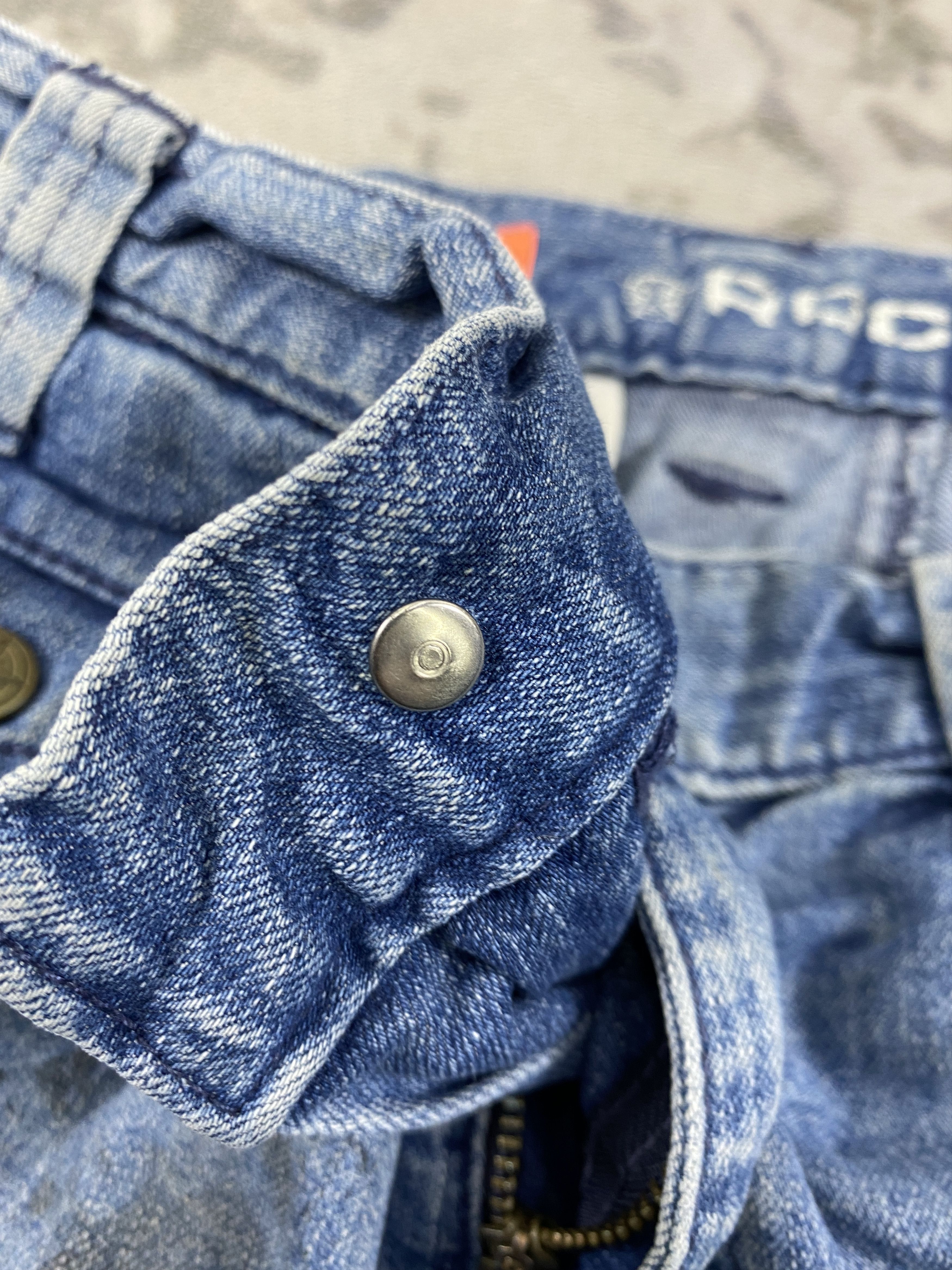 Japanese Brand Japanese Brand Multipocket Cargo Jeans 33x32.5 Denim- JN3928 Size US 33 - 7 Thumbnail