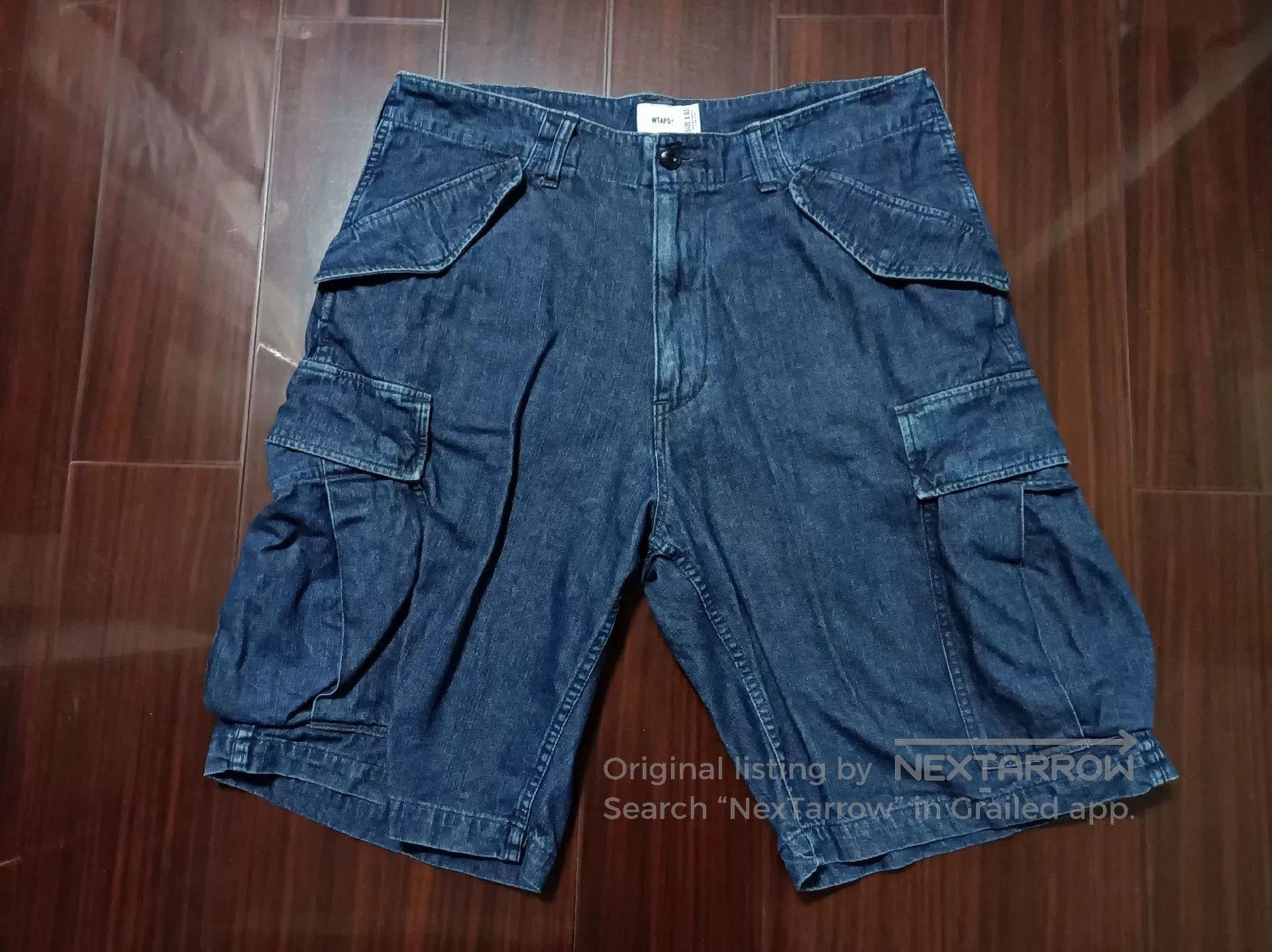 Wtaps Wtaps 18ss Cargo Washed Denim Shorts. Size US 26 / EU 42 - 1 Thumbnail