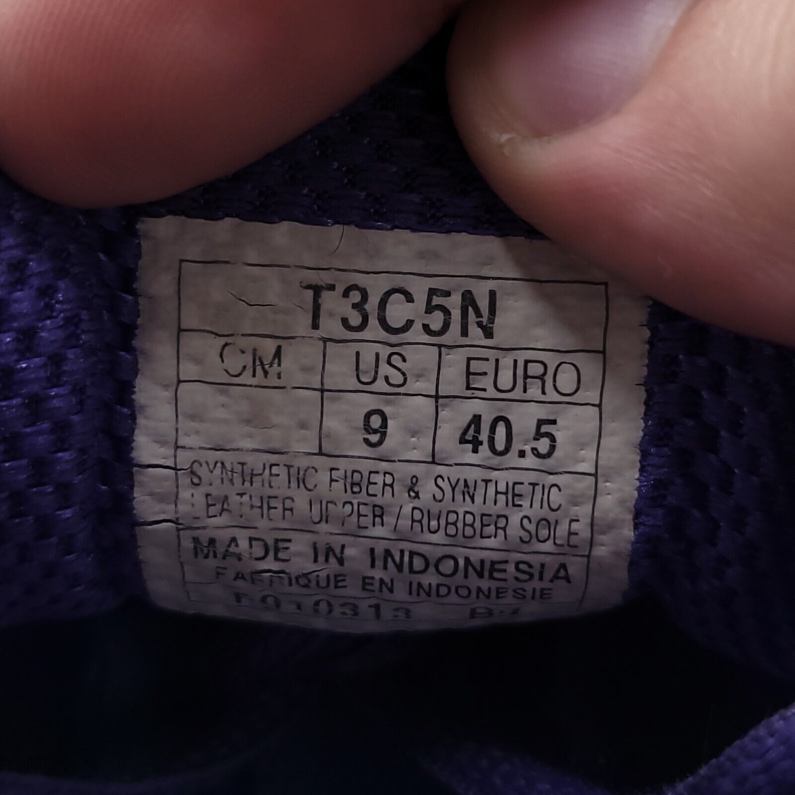 Asics Asics Gel-Cumulus 15 Shoe Womens Size 9 T3C5N Gray Purple Size US 9 / IT 39 - 10 Thumbnail