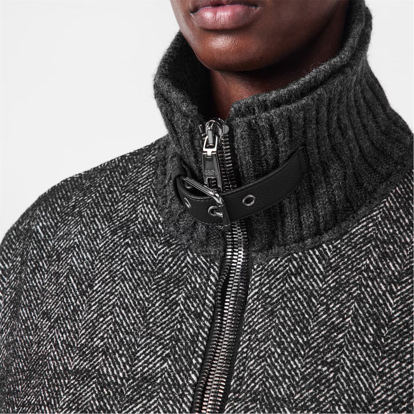 Dolce & Gabbana o1g2r1mq0426 Structured Quilted Jacket in Dark Grey Size US L / EU 52-54 / 3 - 5 Thumbnail
