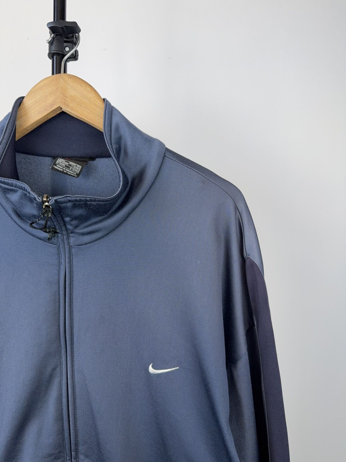 Nike × Vintage Vintage 90s Nike Zip hoodie travis scott style rare retro Size US L / EU 52-54 / 3 - 3 Thumbnail