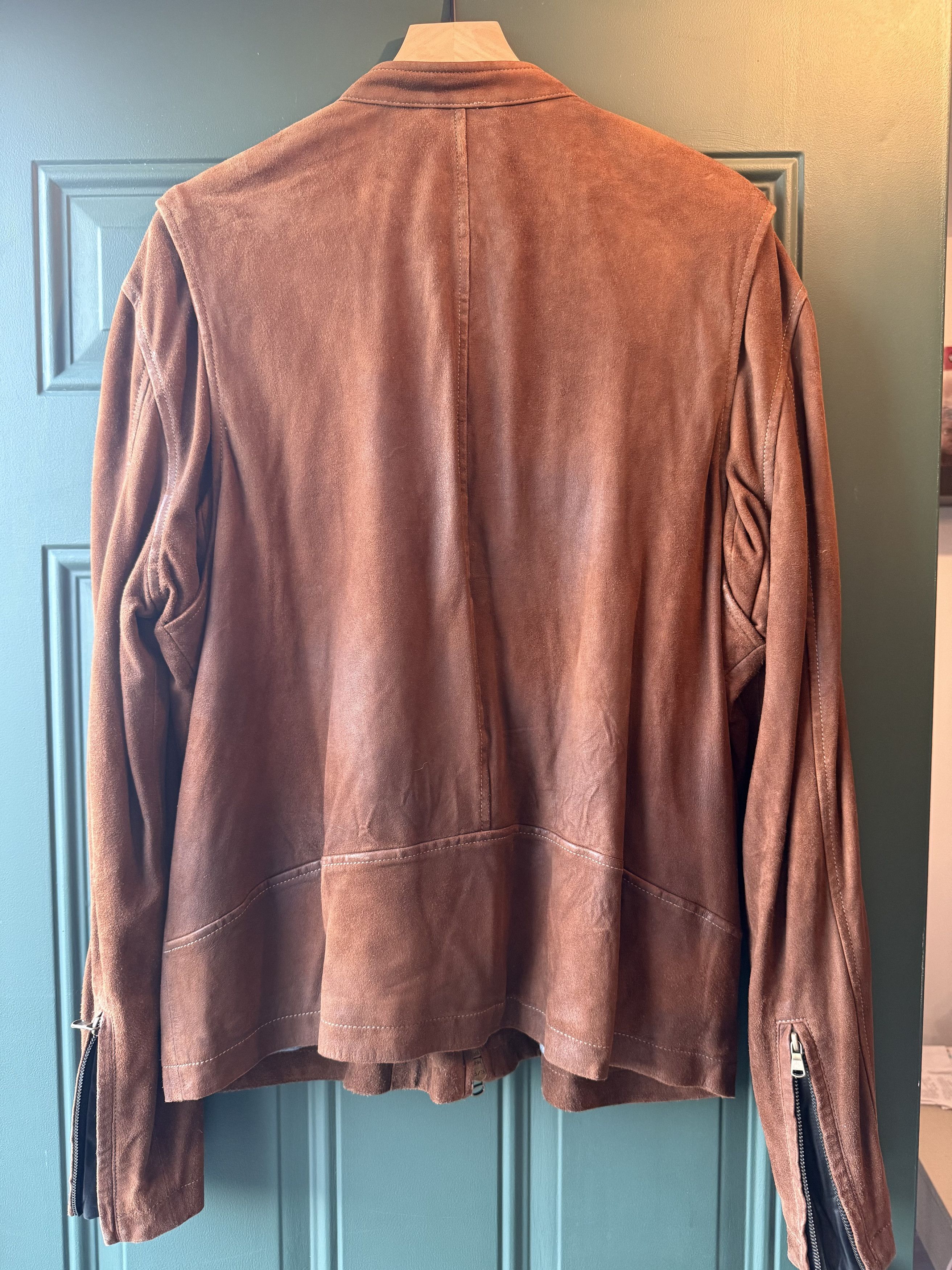 Todd Snyder Todd Synder Leather Racer Jacket Size US XL / EU 56 / 4 - 6 Thumbnail