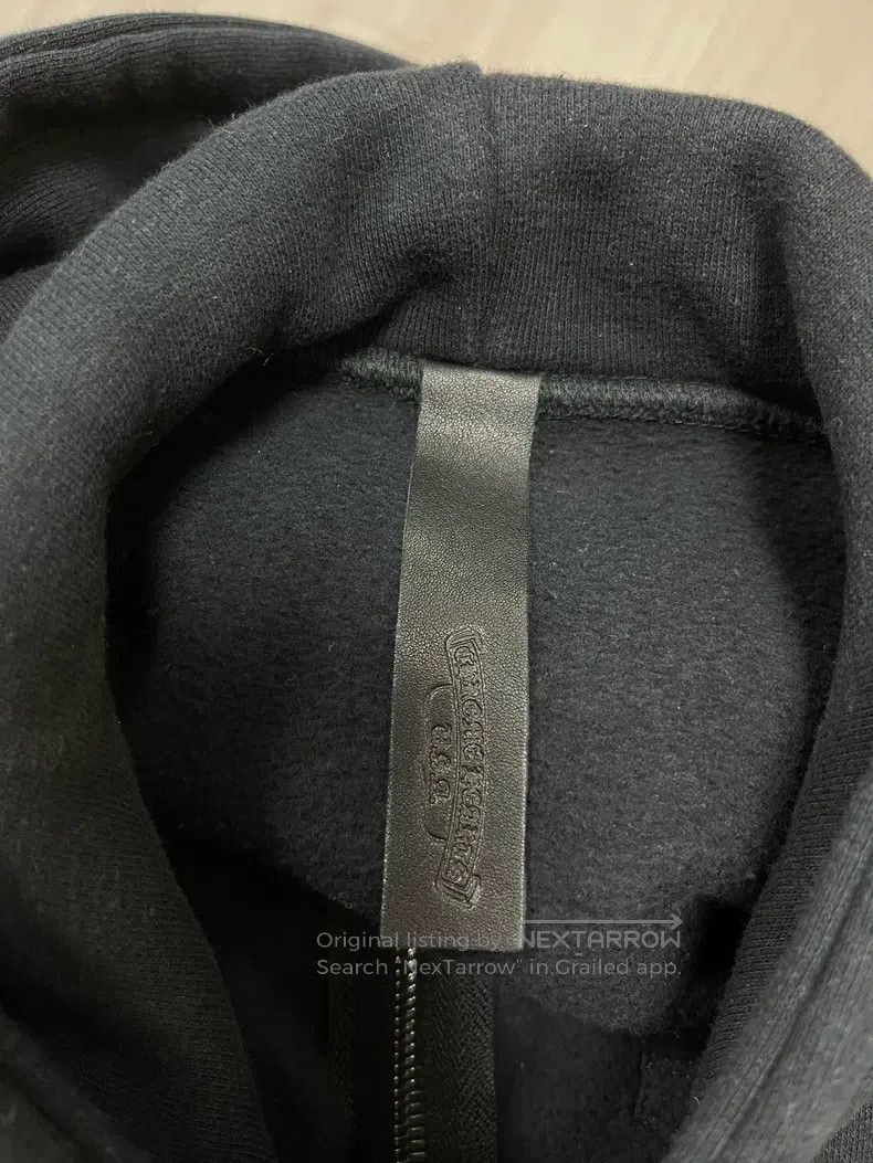 Chrome Hearts CHROME HEARTS Size XS Black leather three cross cross silve Size US XS / EU 42 / 0 - 3 Thumbnail