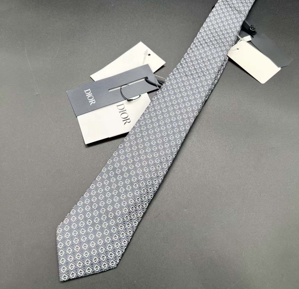 Dior Dior CD All-over Print Tie / Graffiti Logo Tie J41 Size ONE SIZE - 2 Thumbnail