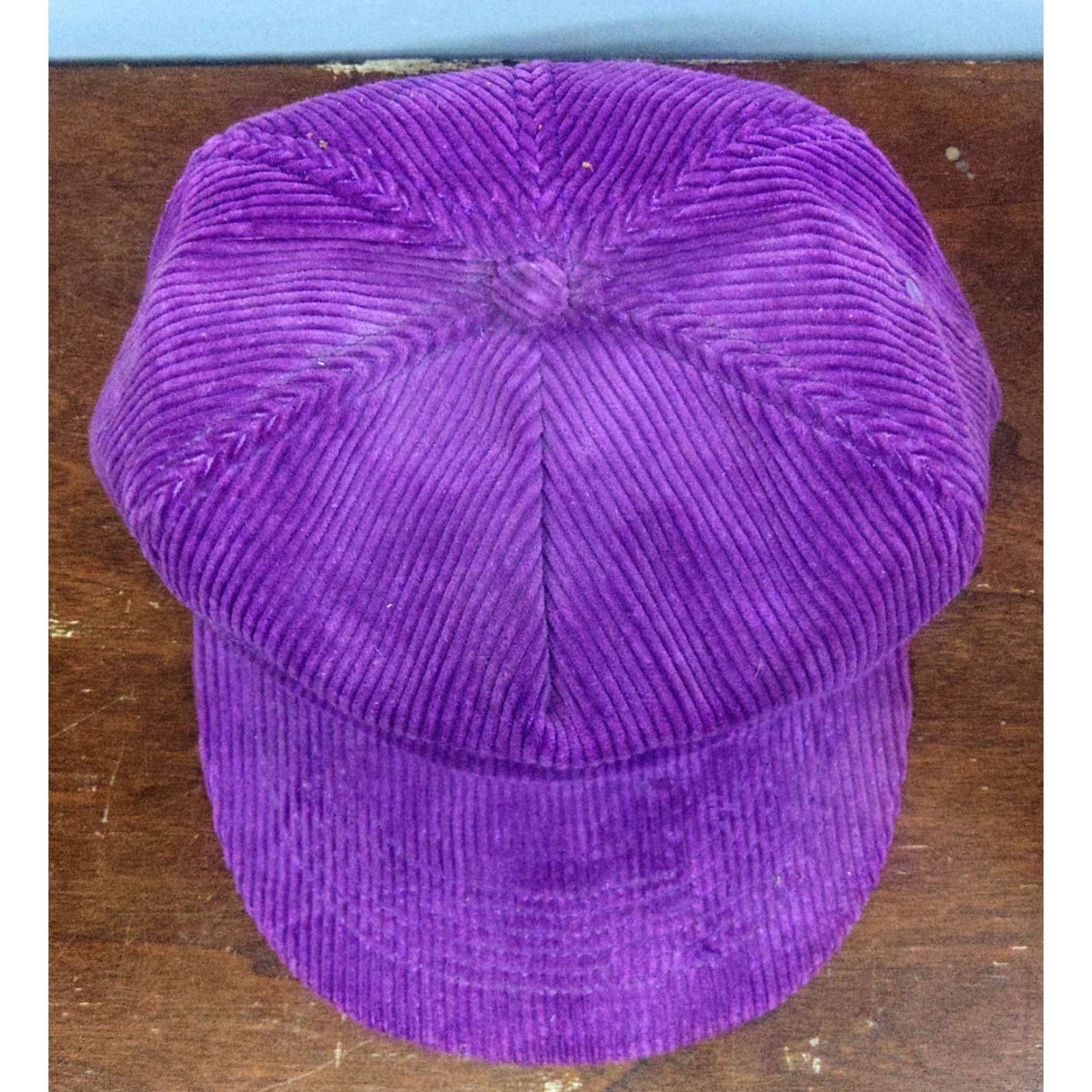 Vintage VINTAGE United Steel Workers Of America Logo Corduroy Purple Snapback Trucker Hat Size ONE SIZE - 4 Thumbnail