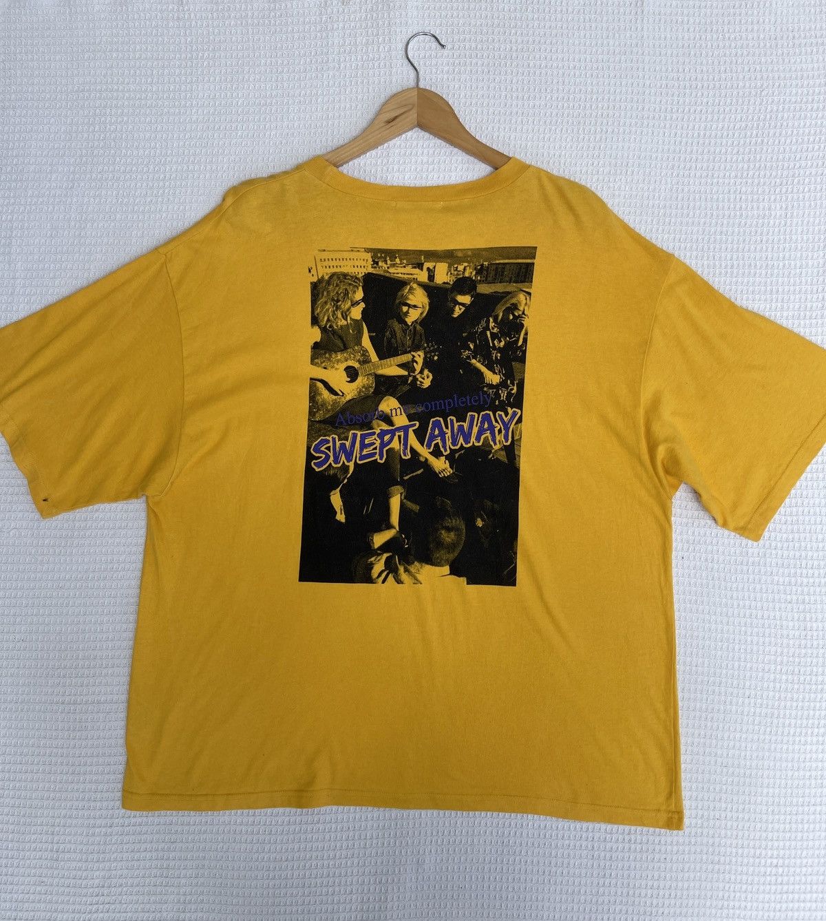 Band Tees Last Drop🔥Rare🔥Swept Away Musical Band Photo Tee Size US XL / EU 56 / 4 - 8 Thumbnail