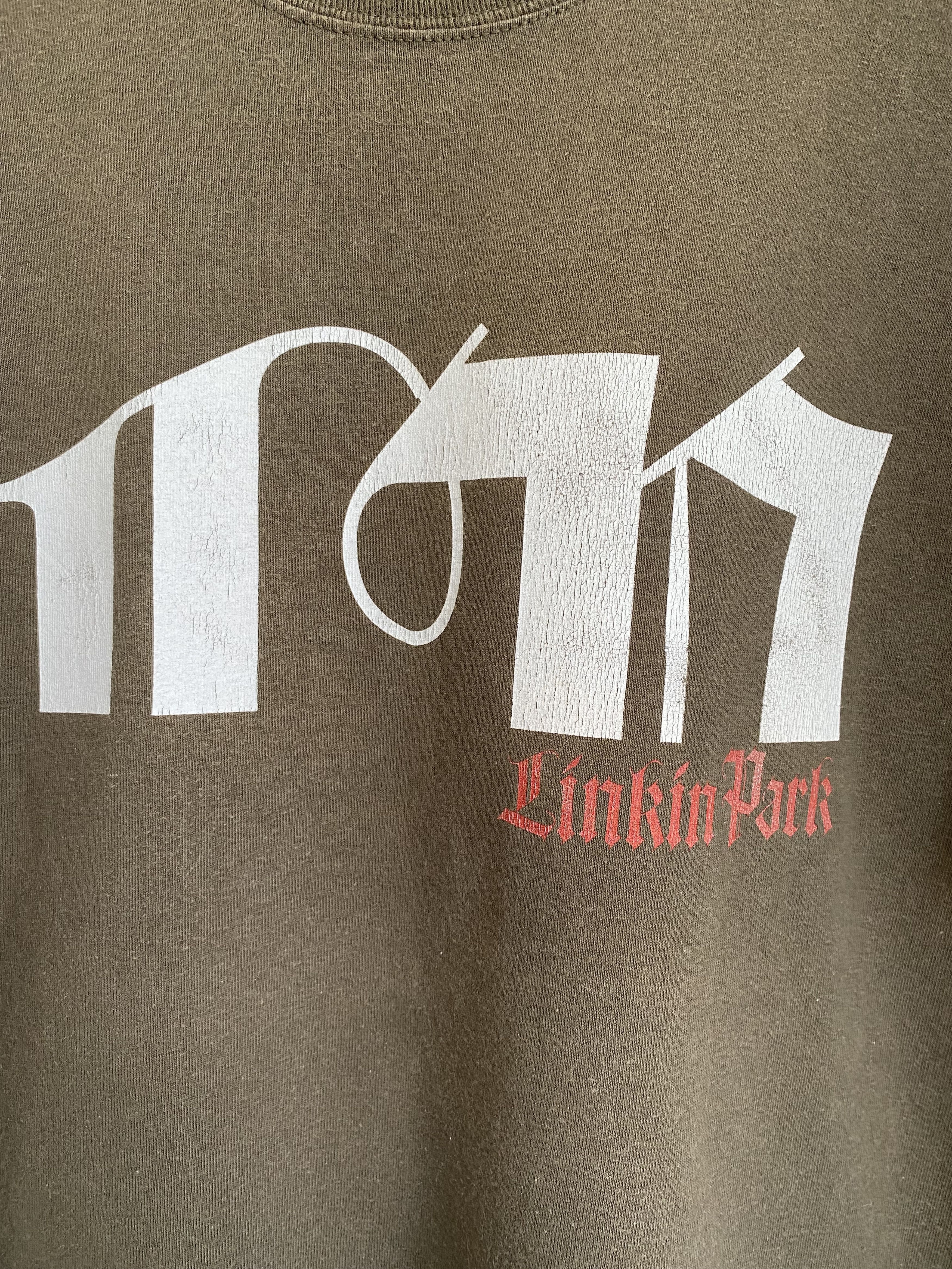 Band Tees × Vintage Vintage 2000s Linkin Park LP logo nu metal rock band t-shirt Size US L / EU 52-54 / 3 - 7 Thumbnail
