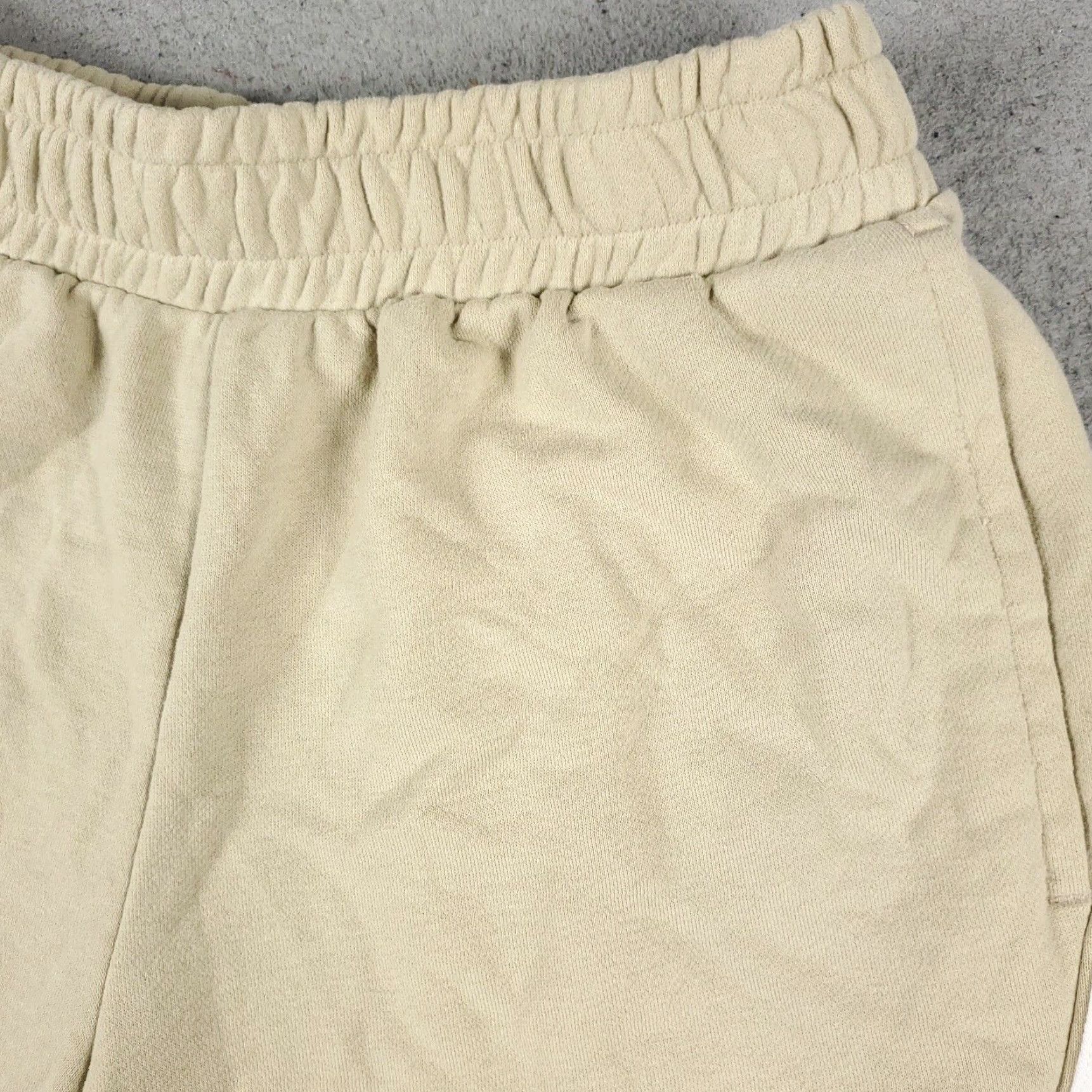 Puma Puma Sweat Shorts Mens Small Beige Sports Running Training Size US 29 - 3 Thumbnail