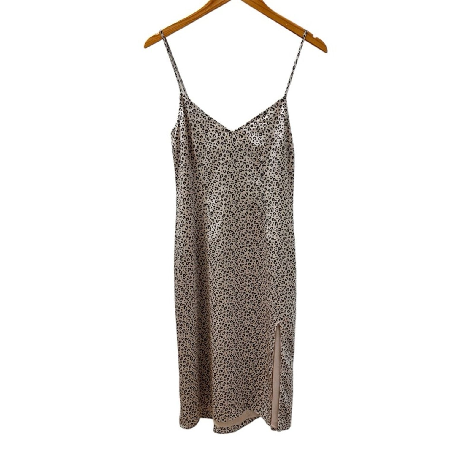 Abercrombie & Fitch Abercrombie & Fitch Leopard Slip Dress - Size Small Size S / US 4 / IT 40 - 1 Thumbnail