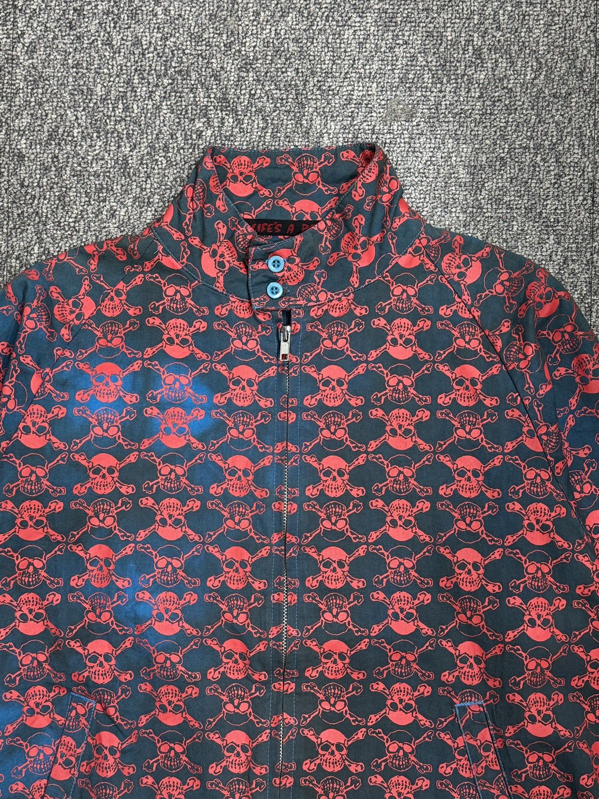 Life's a Beach × Vintage LIFE'S A BEACH Skull Jacket Size US M / EU 48-50 / 2 - 3 Thumbnail