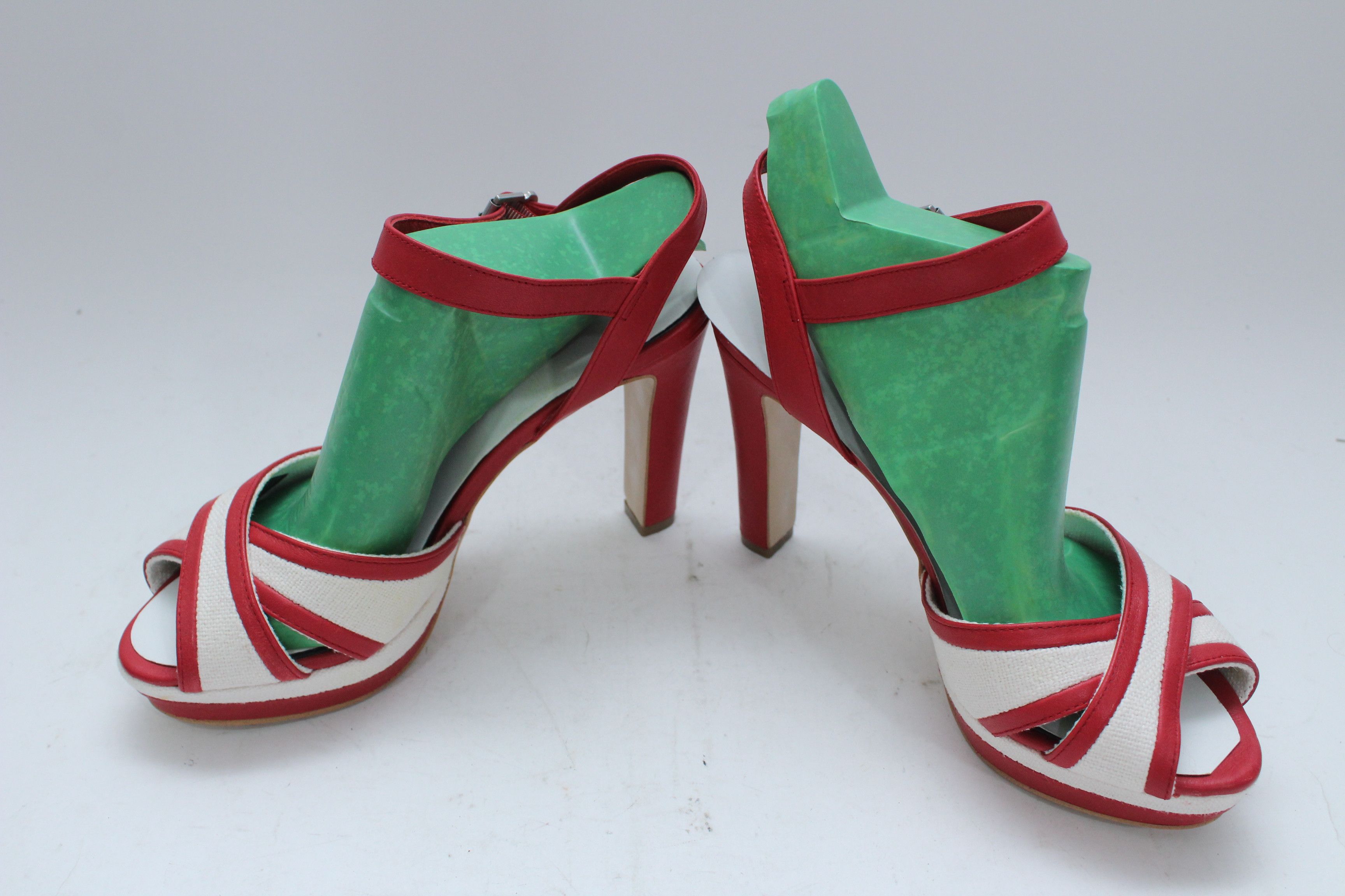 Tommy Hilfiger Tommy Hilfiger Sandals Hells Size 38 Authentic Vintage Size US 8 / IT 38 - 7 Thumbnail
